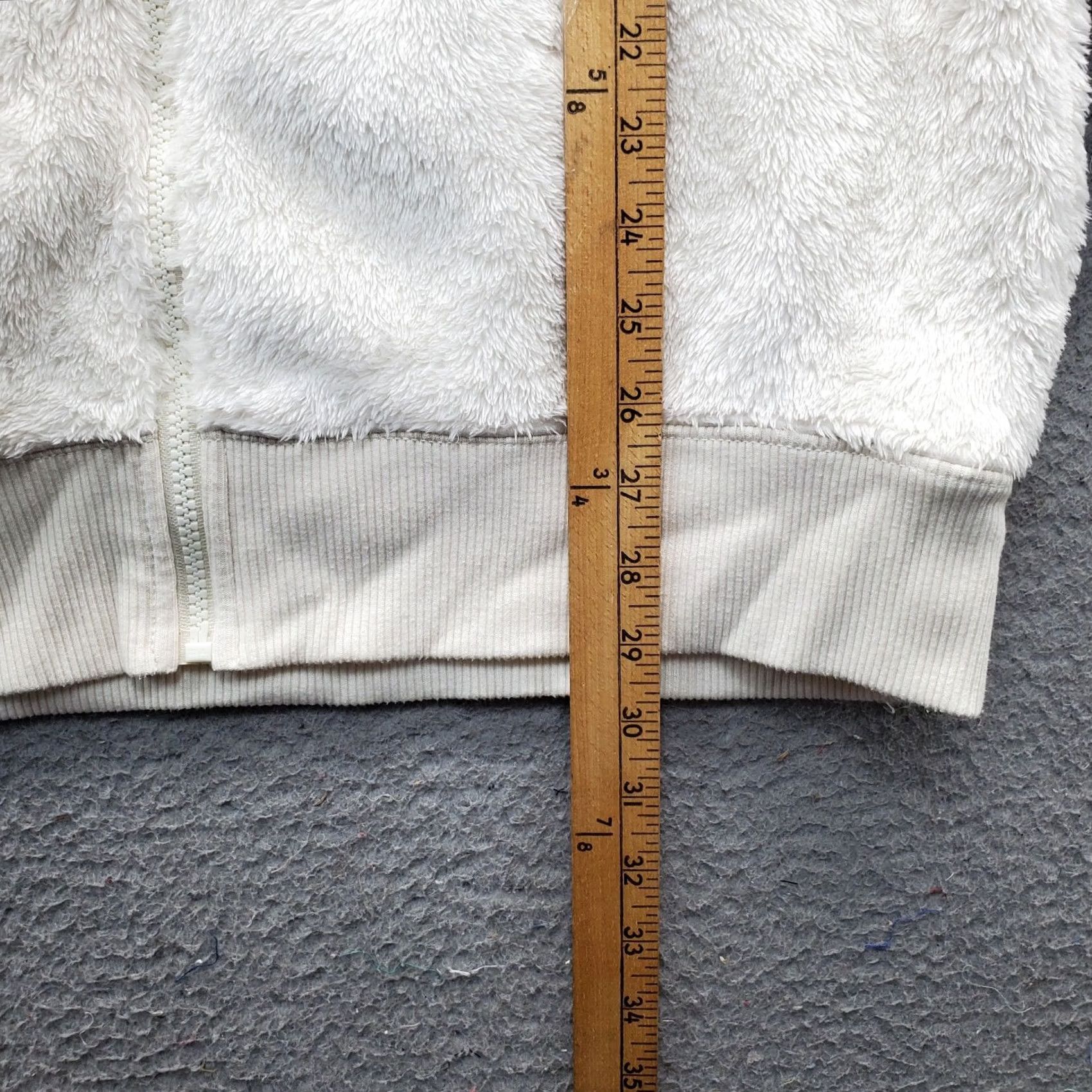 Vintage Aerie Hoodie Womens M Tan Faux Fur Fleece Ribbed Cuff & Hem Long Sleeve Full Zip Shirt Womens M Tan Size M / US 6-8 / IT 42-44 - 3 Thumbnail