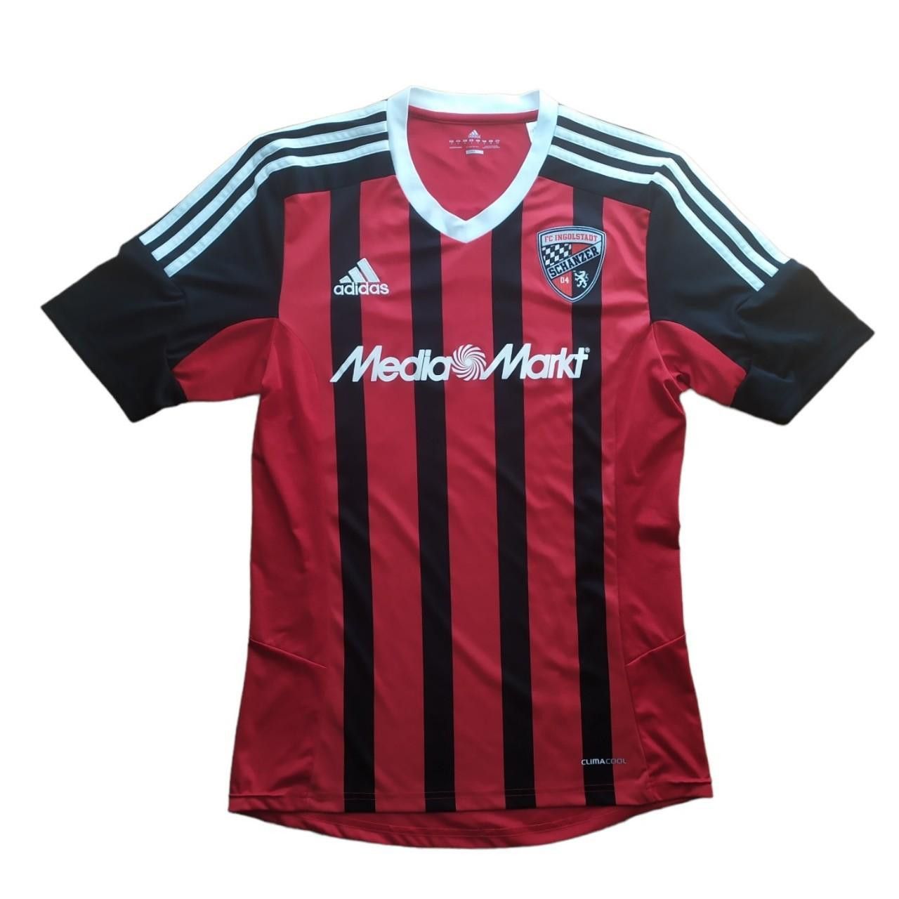 Adidas FC Ingolstadt 04 Football Shirt Adidas Home Kit 2015 2016S Size US S / EU 44-46 / 1 - 1 Thumbnail