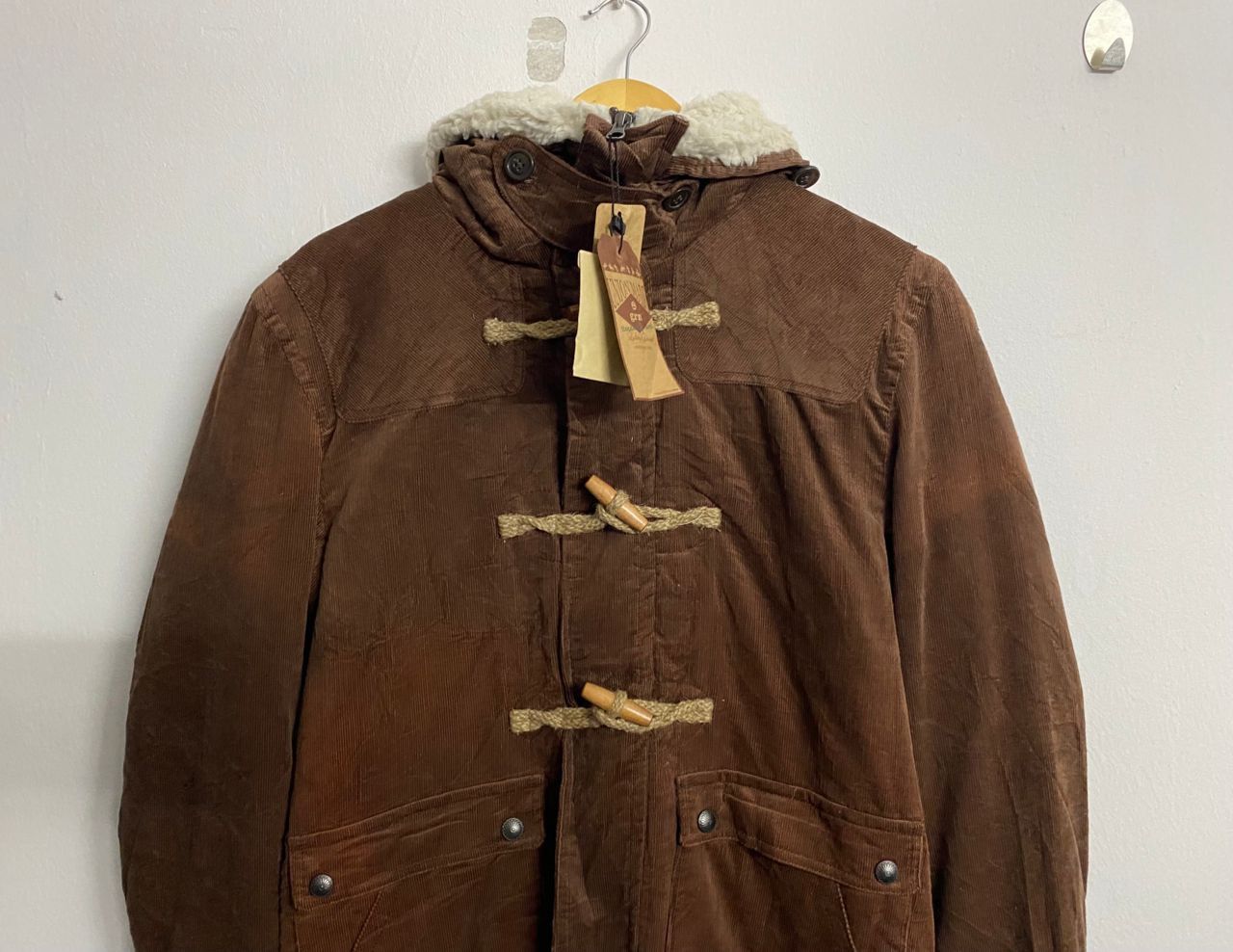 GRN Grn Tokyo Japan Corduroy Sherpa Jacket Size US L / EU 52-54 / 3 - 4 Thumbnail