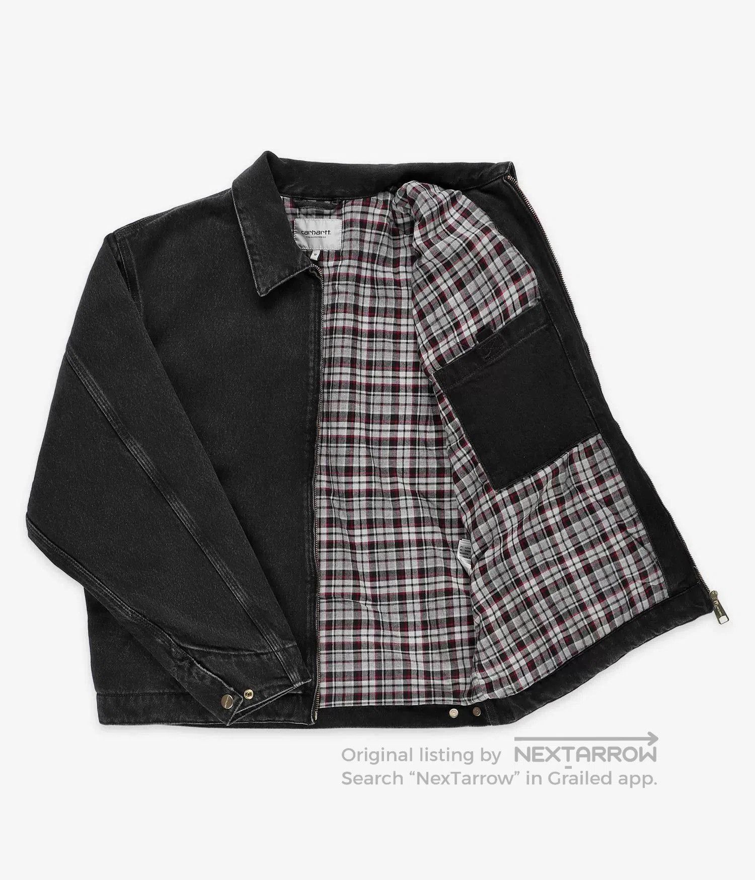 Carhartt carhartt rider jacket in black denim. Size US M / EU 48-50 / 2 - 4 Thumbnail