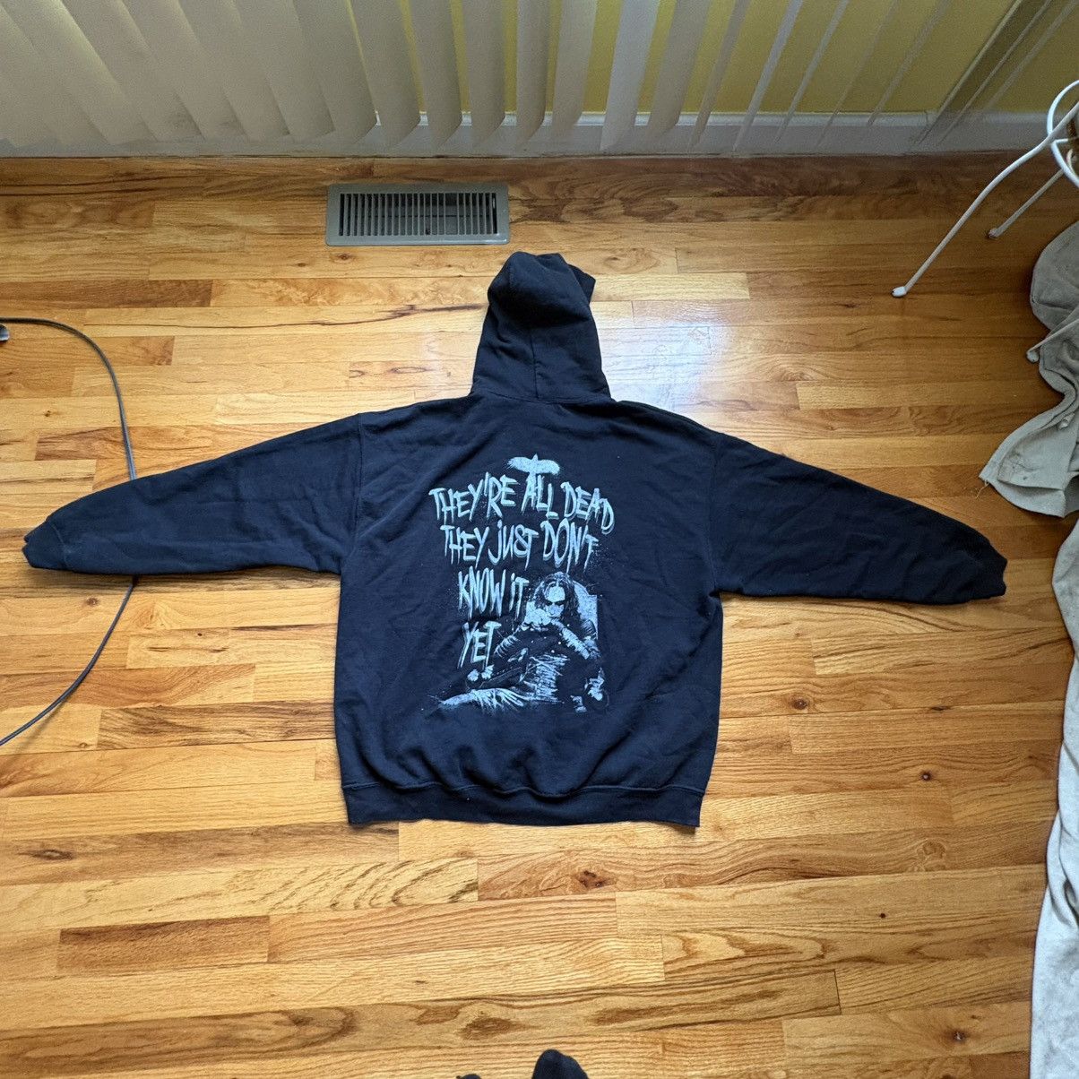 GOAT Crew The Crow hoodie Size US L / EU 52-54 / 3 - 2 Thumbnail