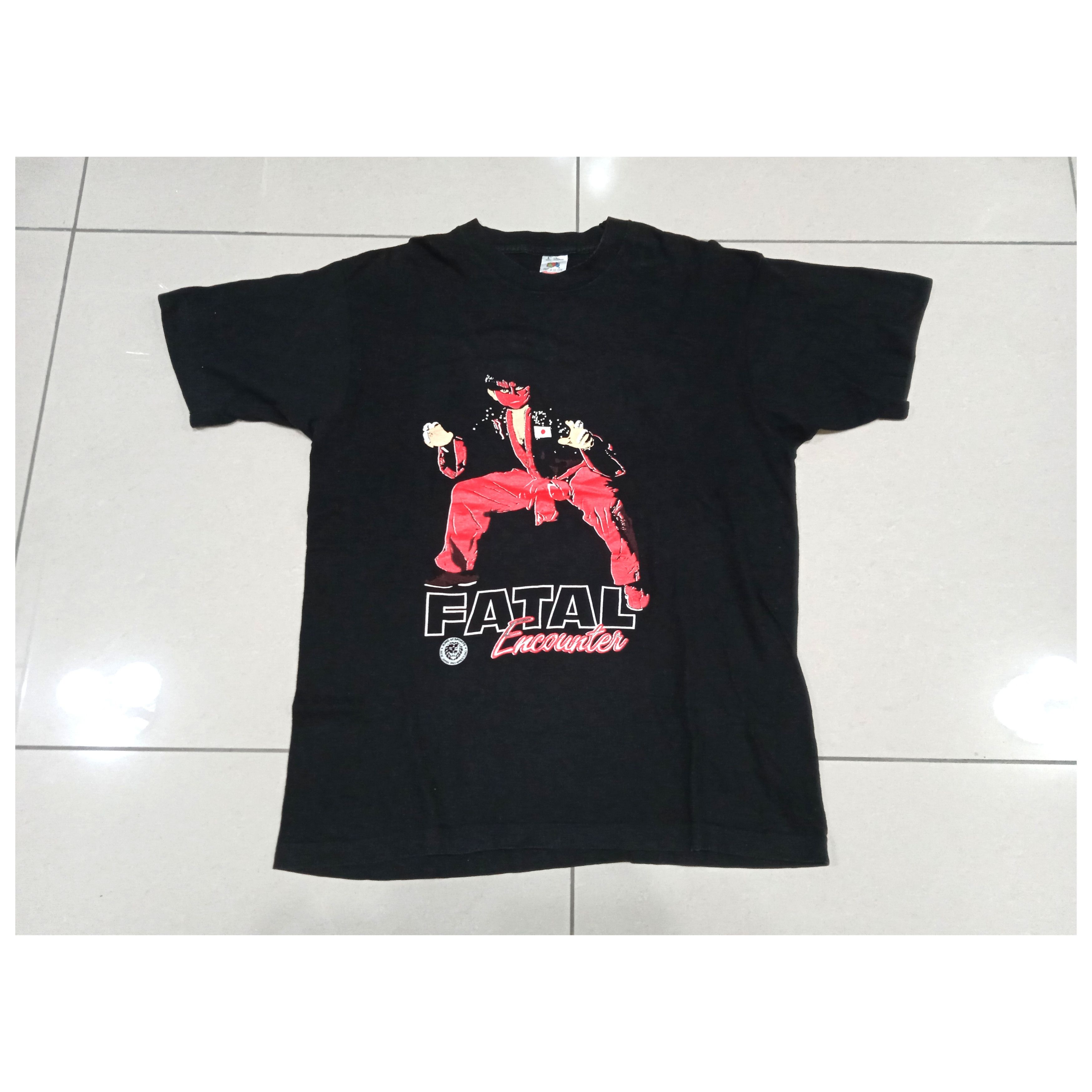WWE Vintage 90s NJPW The Great Muta T Shirt Size US L / EU 52-54 / 3 - 1 Thumbnail