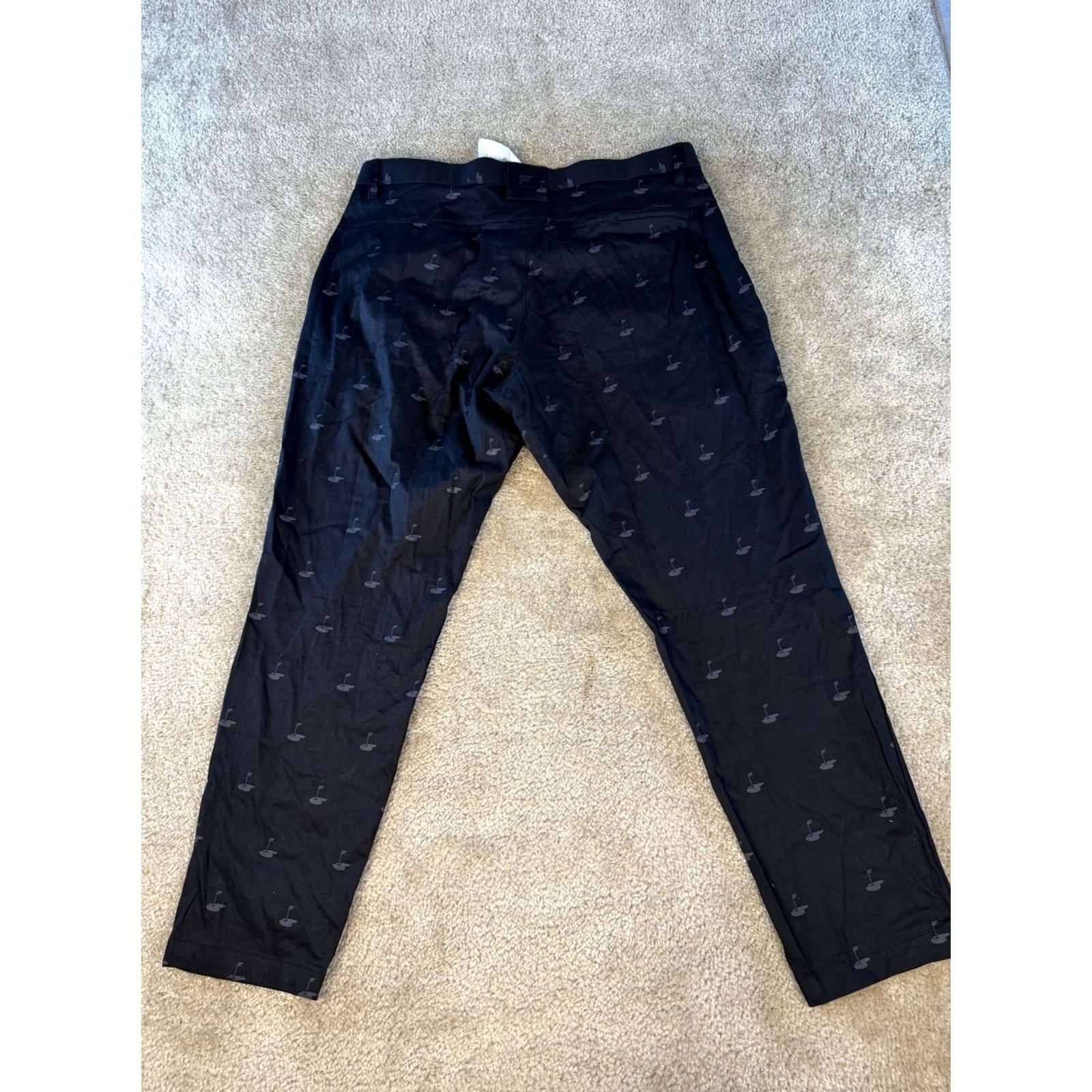 Fabletics Fabletics Men Pants 35x30 Chino Lightweight Stretch Flat Front Regular Inseam 30 Gray Solid Print E185 Size US 35 - 5 Thumbnail
