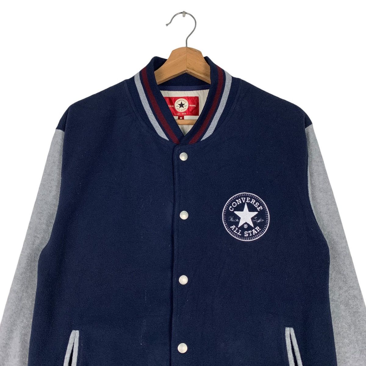 Converse CONVERSE Varsity Jacket #0808-C36 Size US M / EU 48-50 / 2 - 2 Thumbnail