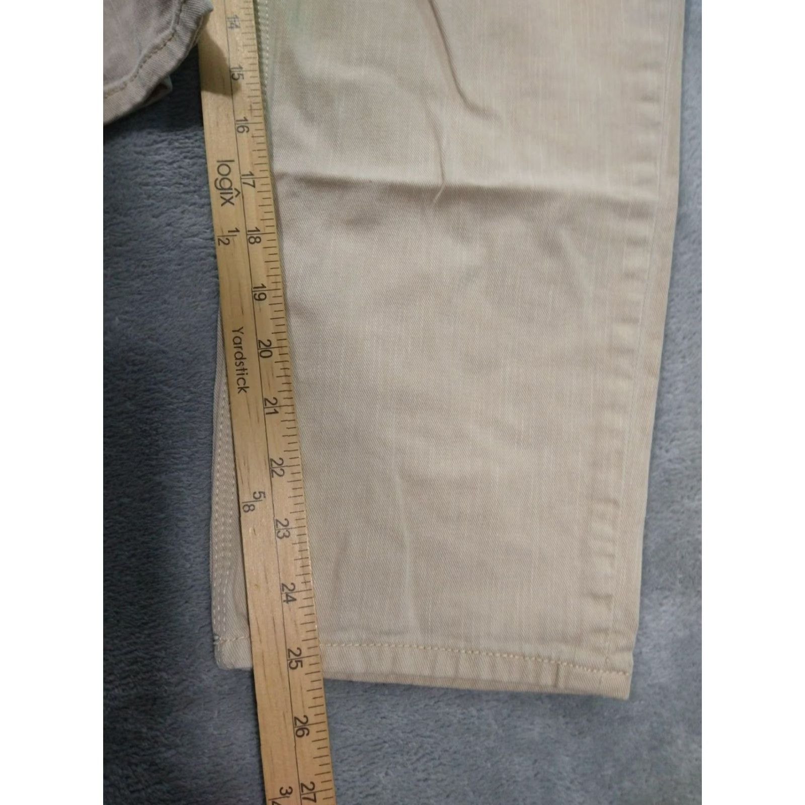 Banana Republic Banana Republic Pants Mens 33x30 Beige Chino Athletic Tapered Fit Preppy Casual Travel Size US 33 - 5 Thumbnail