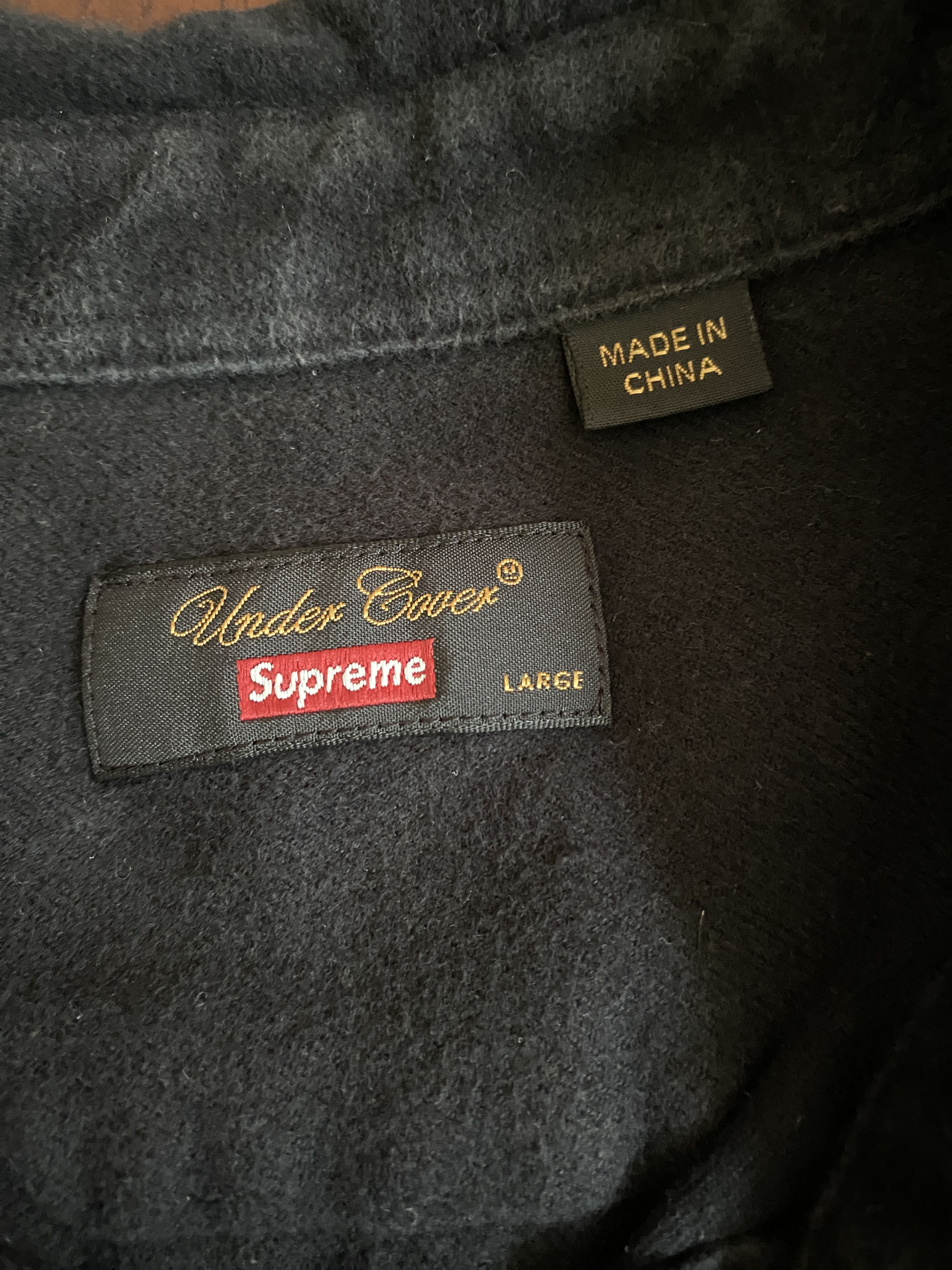 Supreme × Undercover S/S Flannel Shirt SS23 Size US L / EU 52-54 / 3 - 6 Thumbnail