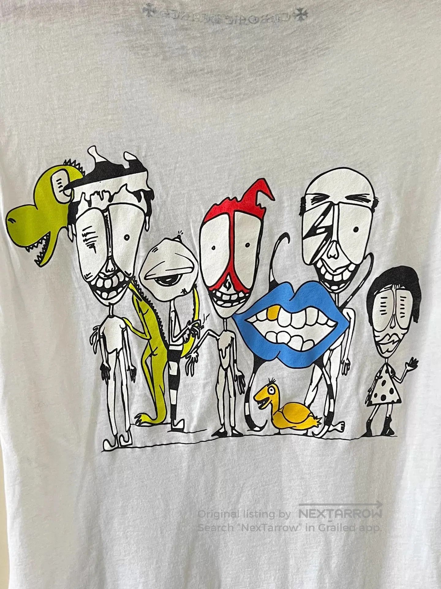 Chrome Hearts White Short Sleeve Graphic T-Shirt. Size US S / EU 44-46 / 1 - 5 Thumbnail