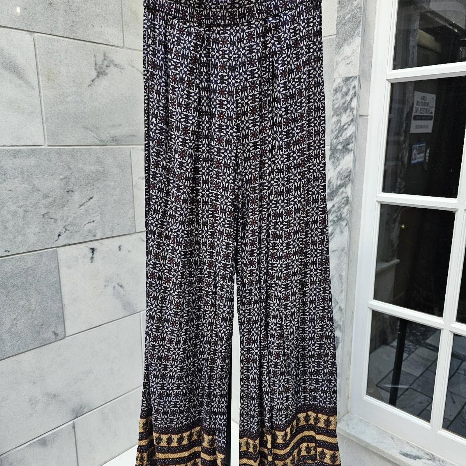 Designer Umgee Boho Style Pants Size 28" / US 6 / IT 42 - 1 Thumbnail