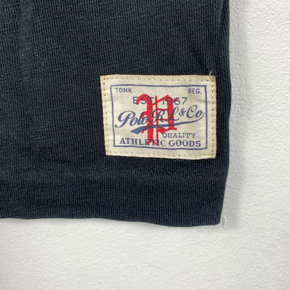 Polo Ralph Lauren × Ralph Lauren POLO RALPH LAUREN Logo Graphic Faded Tee Shirt Small Size Size S / US 4 / IT 40 - 4 Thumbnail