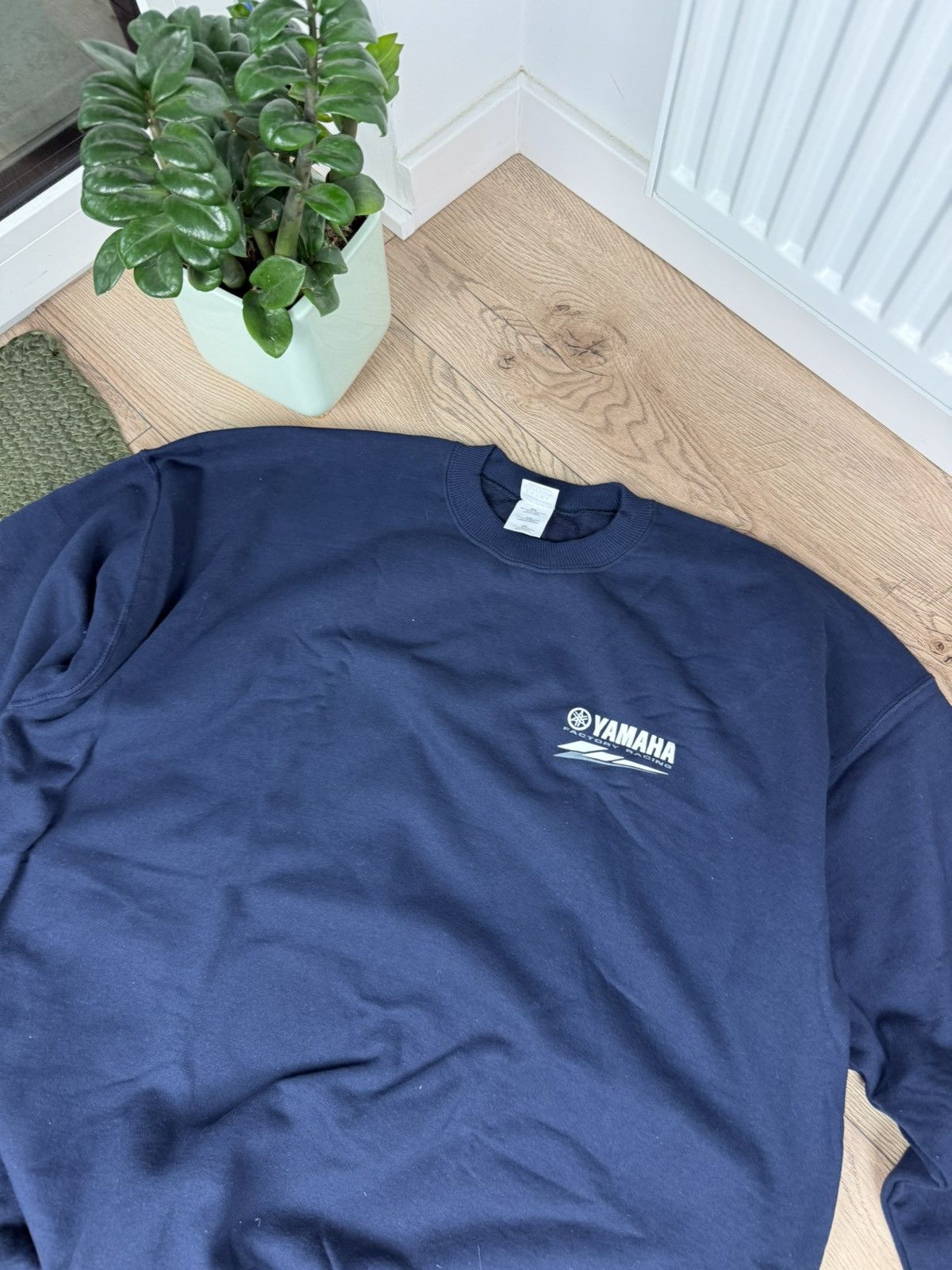Vintage × Yamaha Vintage Yamaha Sweatshirt Racing Rare Y2K Drill Ferrari Size US XXL / EU 58 / 5 - 9 Thumbnail