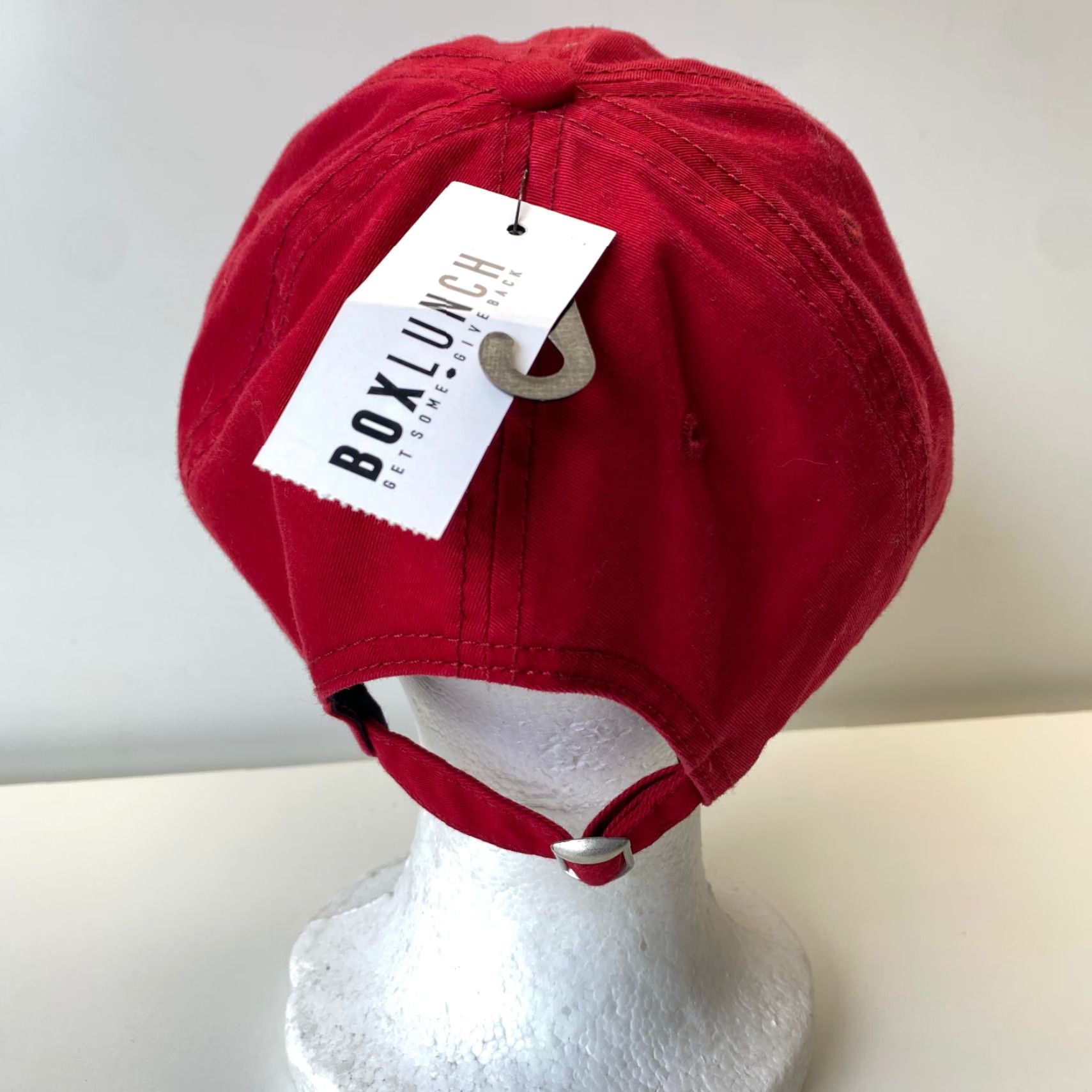 Vintage Harry Potter Gryffindor Alumni Hogwarts Strapback Dad Hat Red NEW Baseball Cap Unisex Adults Adjustable Size Cotton Hat Size ONE SIZE - 4 Thumbnail