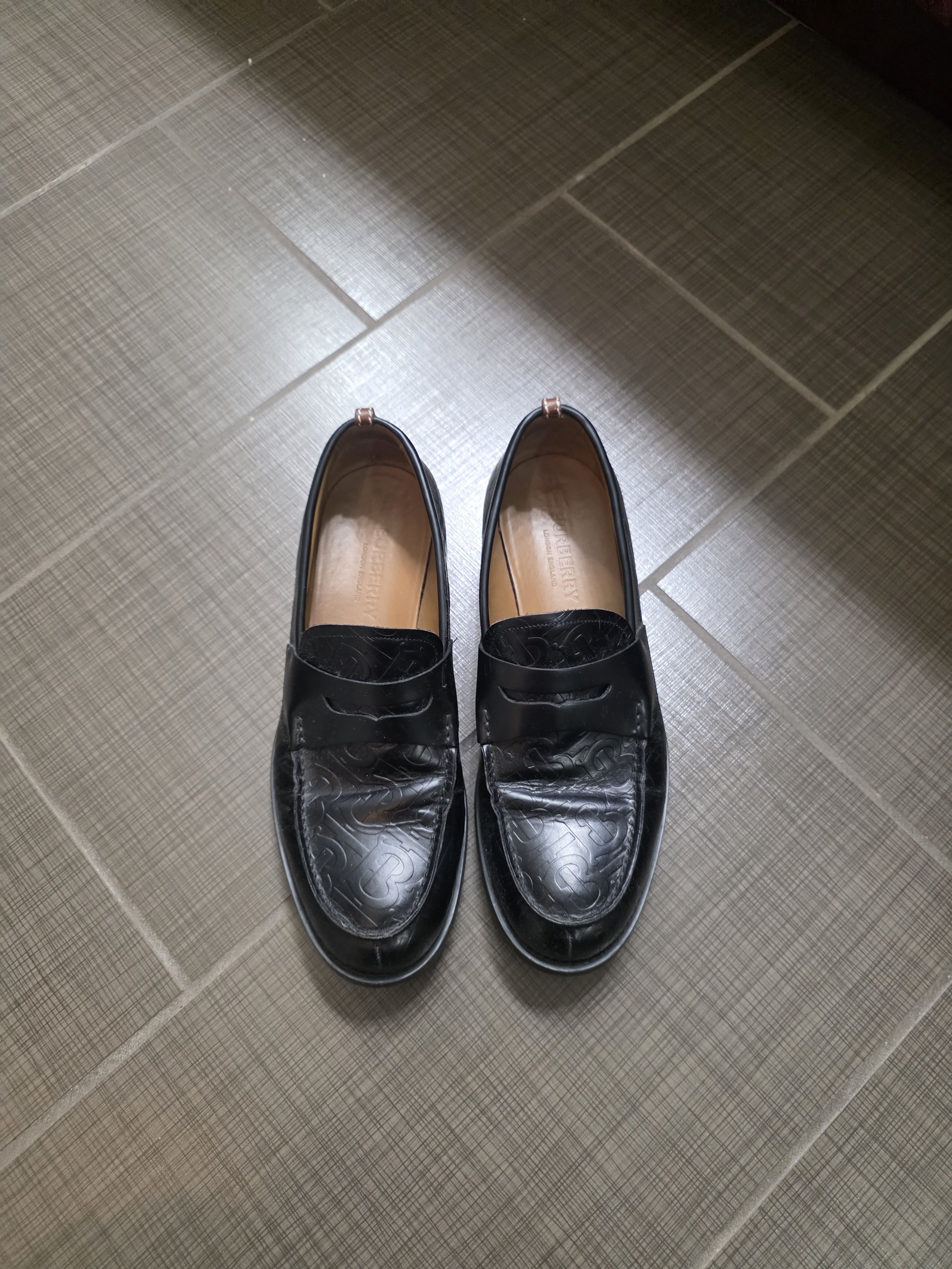 Burberry Burberry Emile Embossed Loafer Size US 8 / EU 41 - 2 Thumbnail