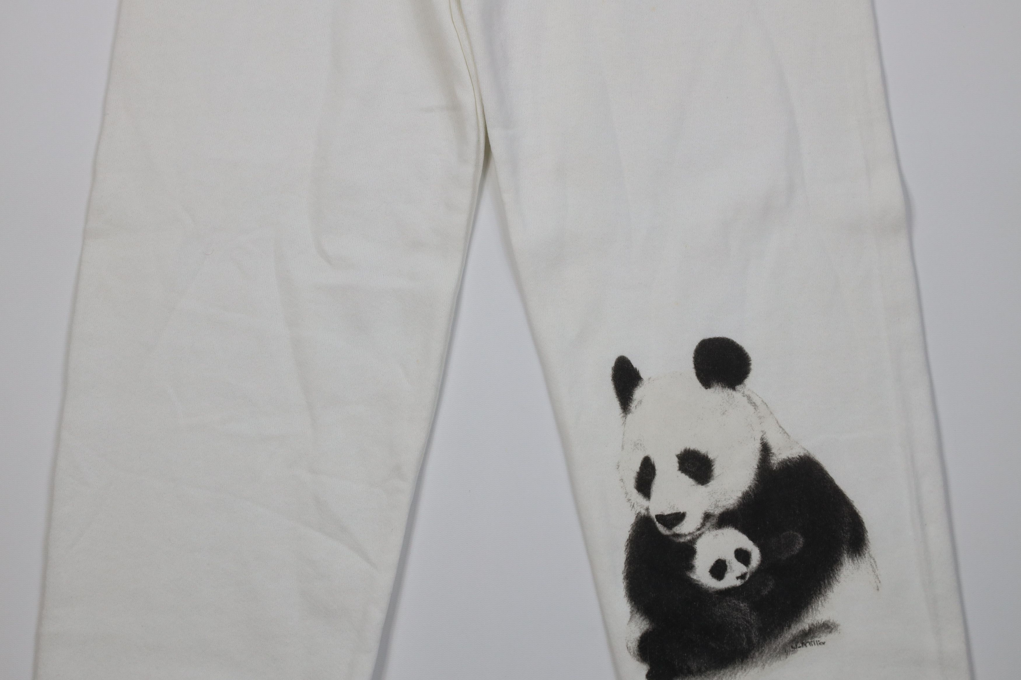 Vintage Deadstock Vintage 90s Streetwear Sweatpants Joggers USA Size 34" / US 12 / IT 48 - 3 Thumbnail