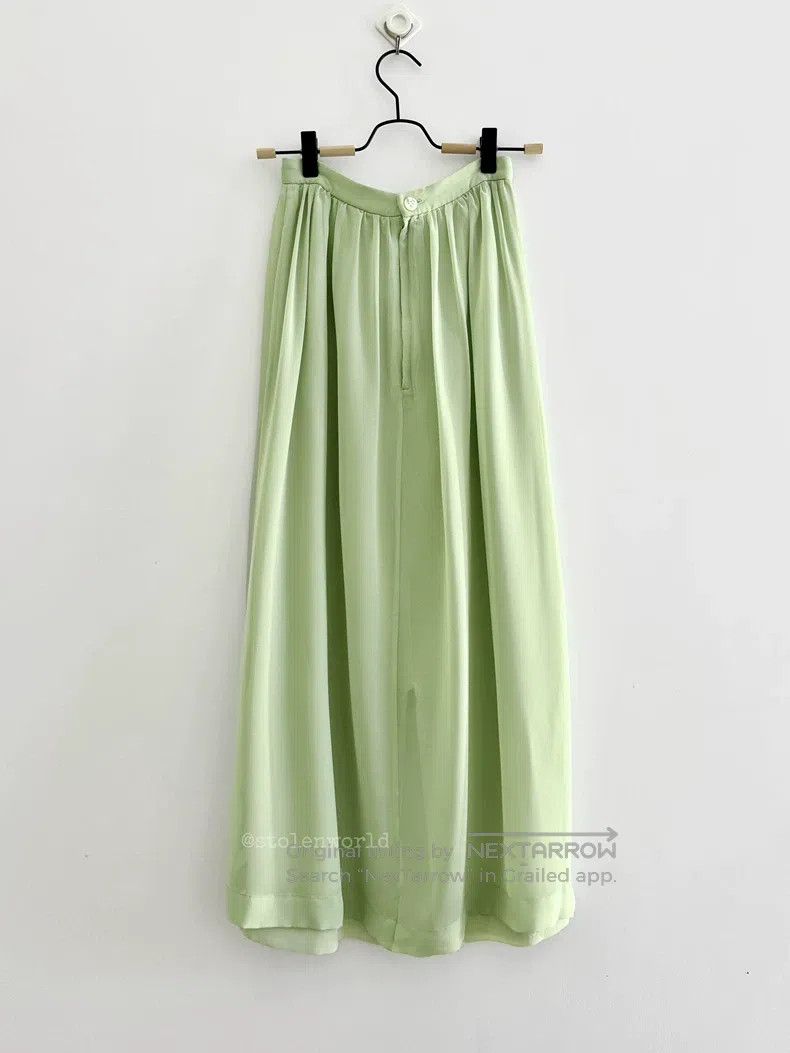 Comme des Garcons Comme Des Garcons size S Emerald Green Double-layer Tulle S Size 23" - 4 Thumbnail