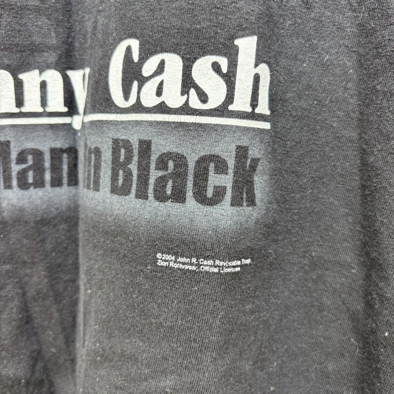 Other vintage Johnny cash the man in black t shirt 2004 L Size US L / EU 52-54 / 3 - 3 Thumbnail
