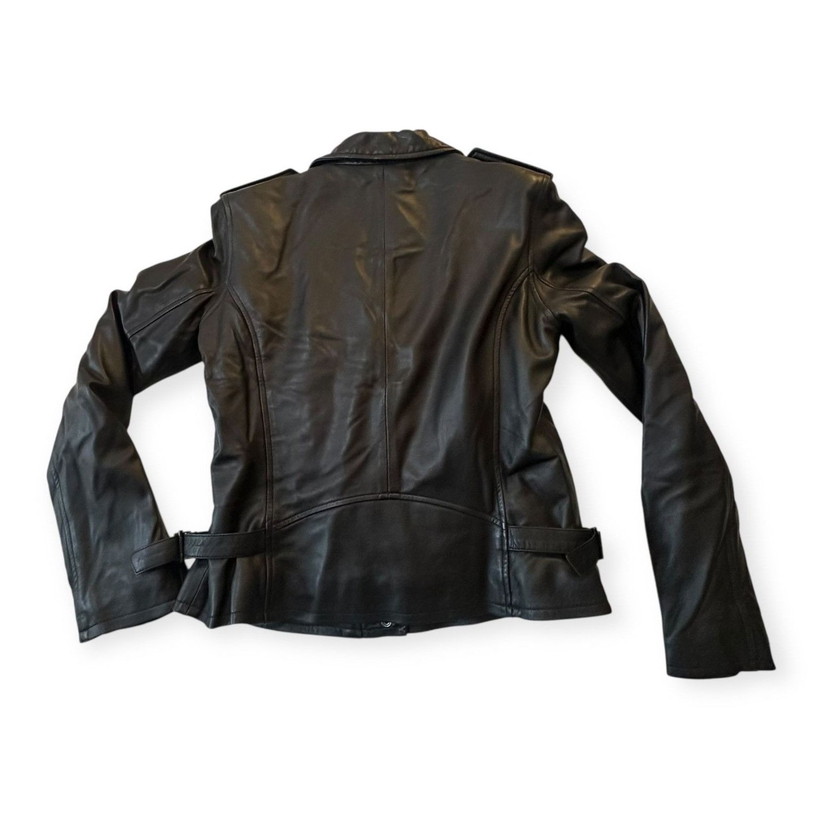 Iro IRO Paris Newhan Lambskin Leather Jacket Black Size 42 FR, R Size M / US 6-8 / IT 42-44 - 6 Thumbnail