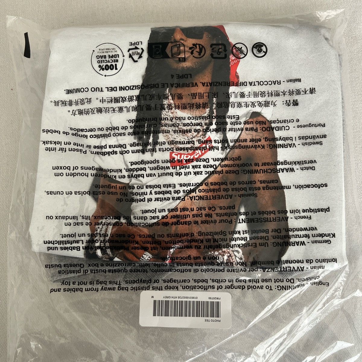 Supreme Playboi Carti x Supreme Tee Size US M / EU 48-50 / 2 - 2 Thumbnail