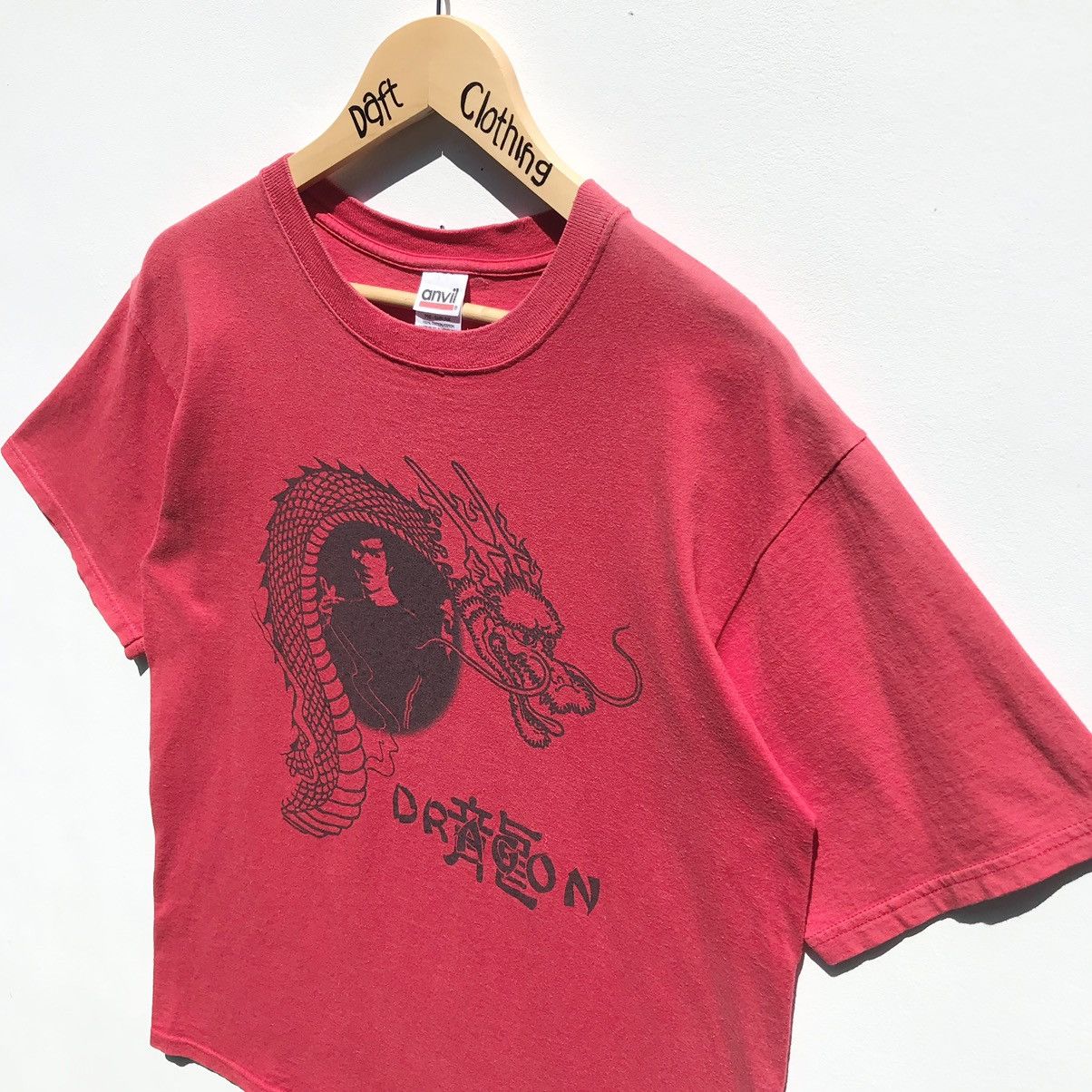 Vintage Y2K Vintage Bruce Lee Woo Dragon Movie Tee SunFaded Size US M / EU 48-50 / 2 - 7 Thumbnail