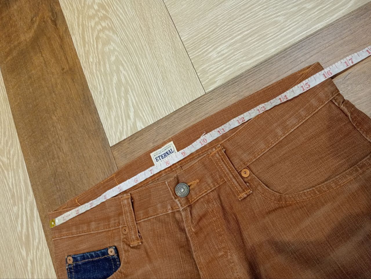 Eternal ETERNAL JAPAN DENIM POCKET BROWN JEANS Size US 32 / EU 48 - 14 Thumbnail