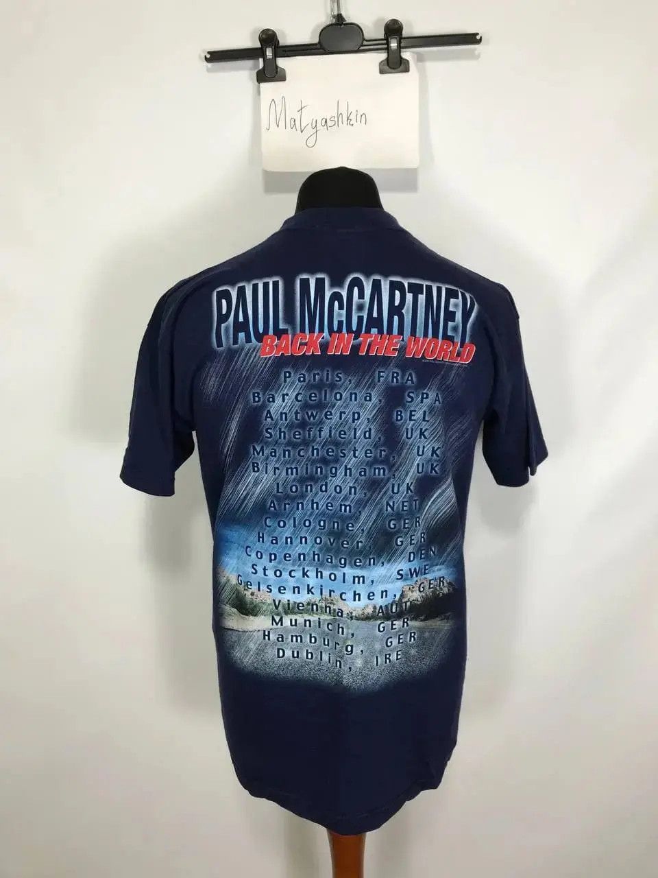 Band Tees × Vintage Paul McCartney tour 2003 t-shirt size M Size US M / EU 48-50 / 2 - 2 Thumbnail