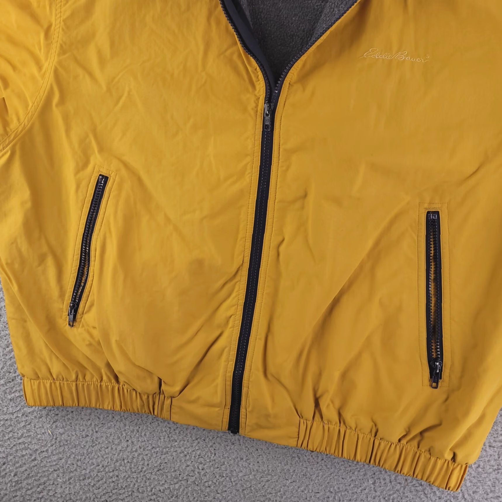 Eddie Bauer Eddie Bauer Jacket Mens XL Yellow Nylon Bomber Insulated Size US XL / EU 56 / 4 - 5 Thumbnail