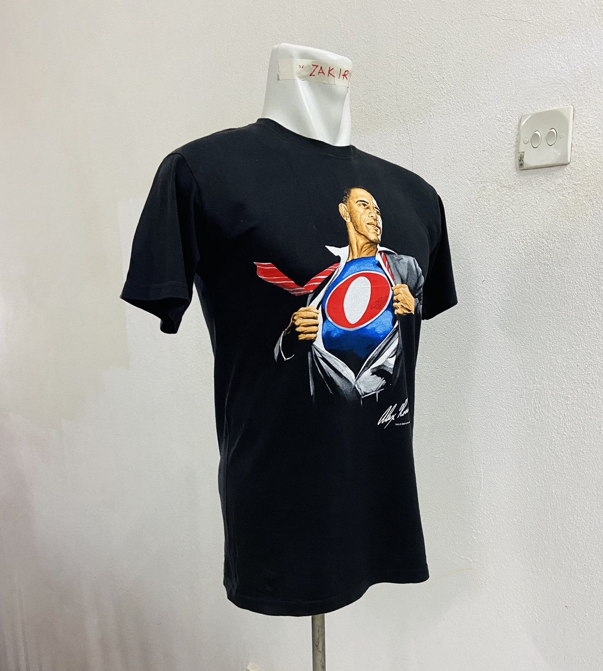 Other ALEX ROSS ART : SUPER OBAMA TEE Size US S / EU 44-46 / 1 - 4 Thumbnail