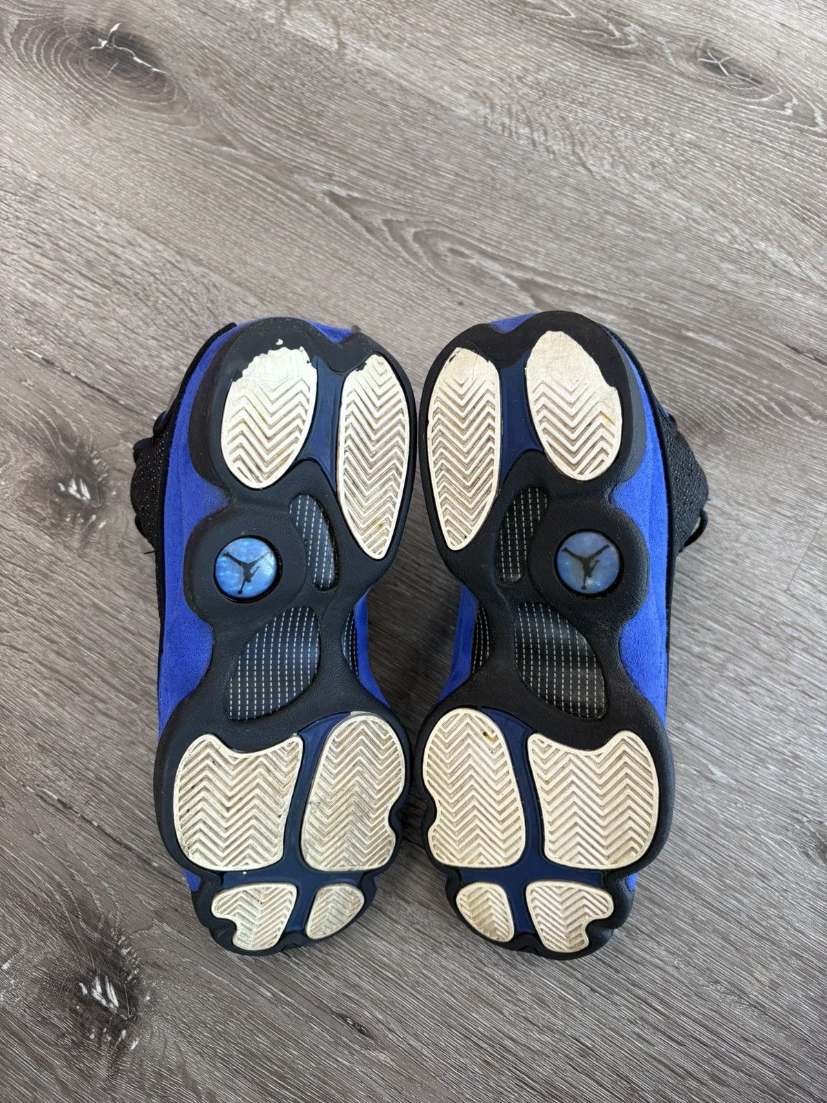 Jordan Brand Air Jordan 13 Retro “Black Hyper Royal” (GS) **PRE-OWNED** Size US 7 / EU 40 - 5 Thumbnail