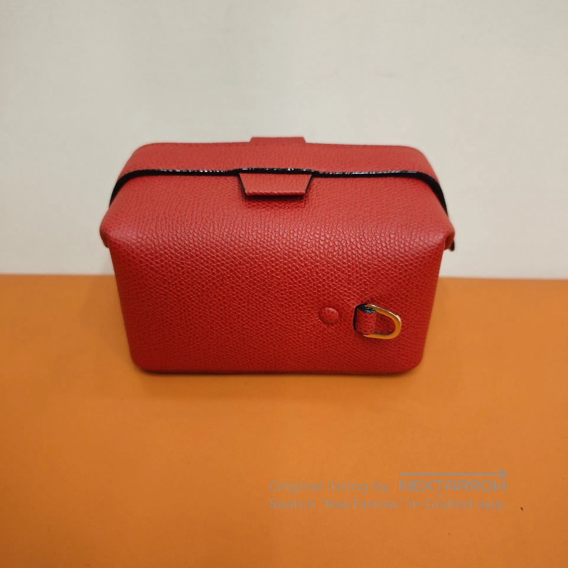 Valextra Valextra Tric Trac Red Crossbody Chain Bag. Size ONE SIZE - 5 Thumbnail