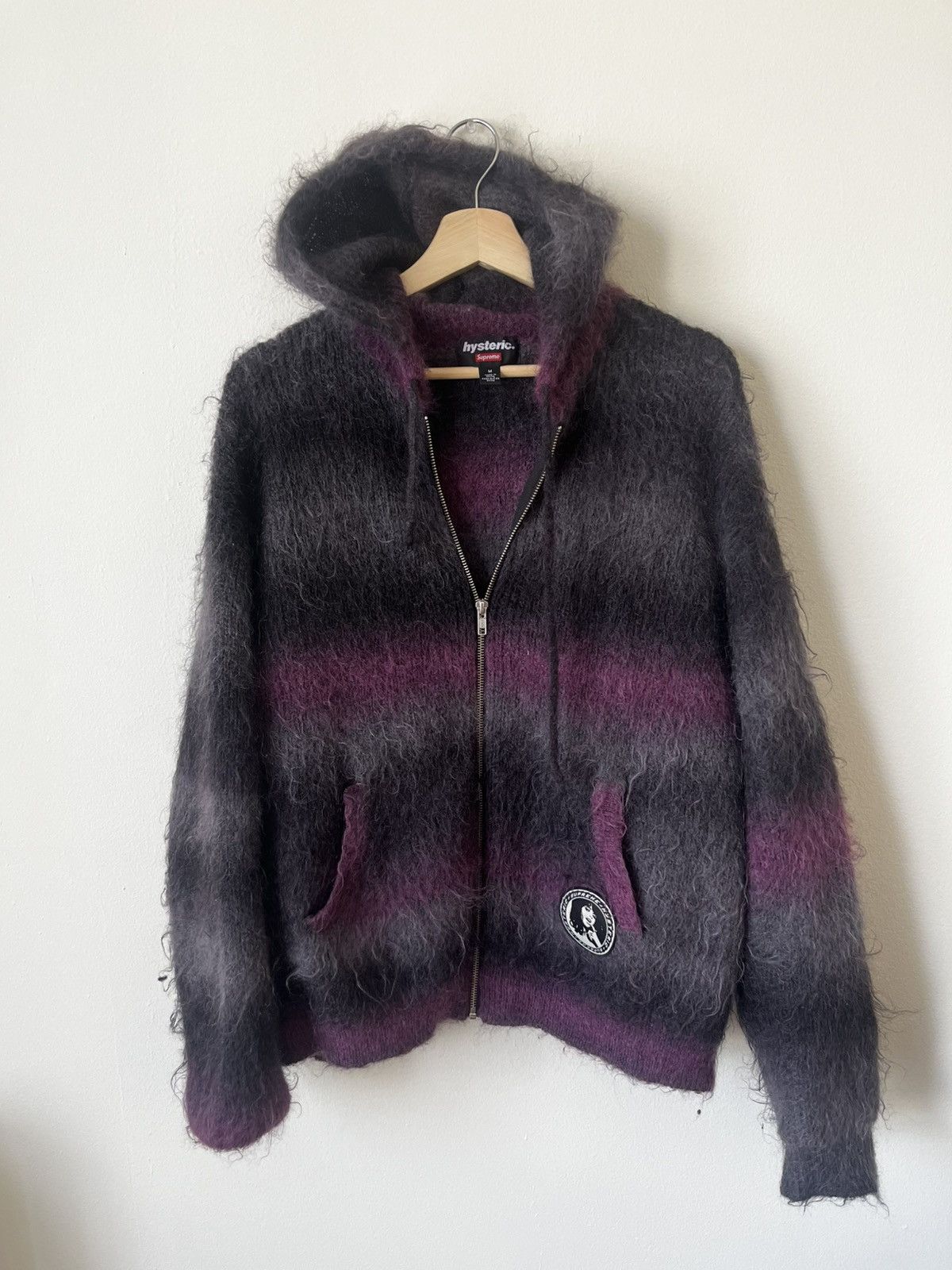 Supreme HYSTERIC GLAMOUR Mohairジップフーディ Supreme Hysteric Glamour Mohair Zip Up Hooded Sweater