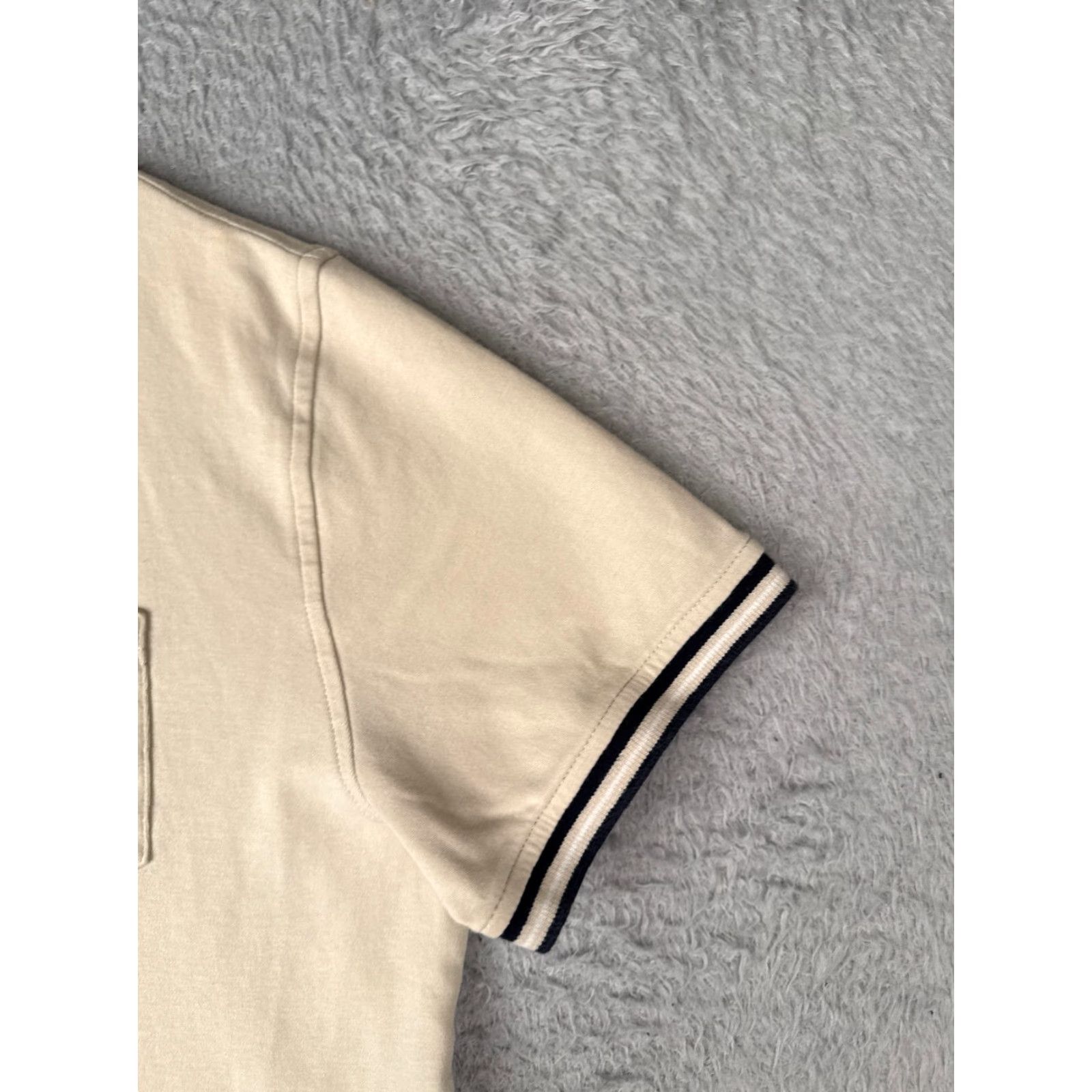 Tommy Hilfiger VINTAGE? No — Tommy Hilfiger Polo Shirt Men XL Ivory Cotton Short Sleeve 100% Classic Slimming Logo Embroidered 90s/Modern Theme Mens Size US XL / EU 56 / 4 - 2 Thumbnail