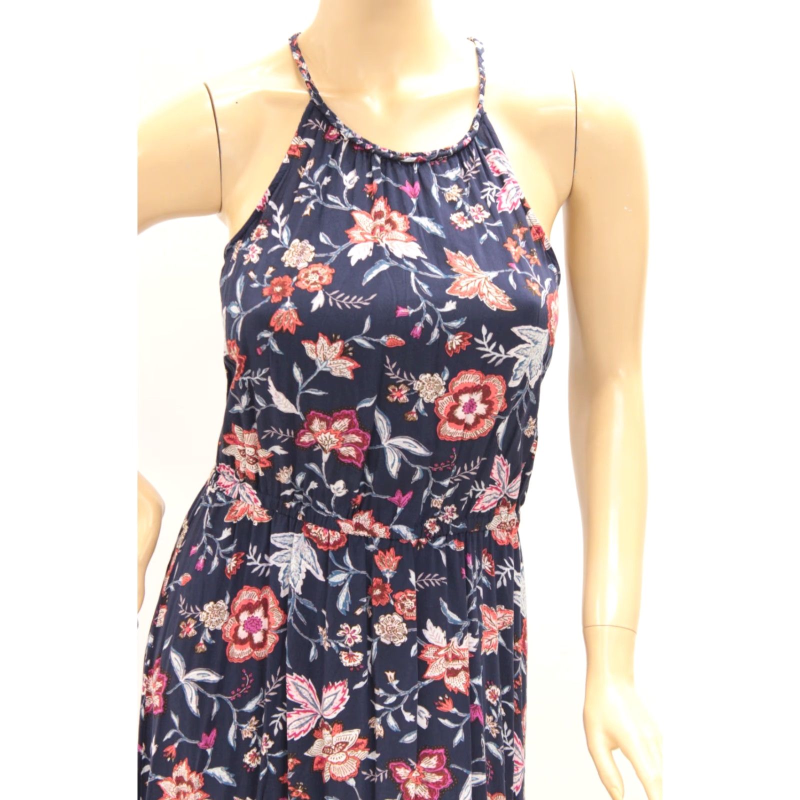 Old Navy Old Navy Waist Defined Dress Womens S Blue Maxi Boho Cottagecore Summer Vacation Size S / US 4 / IT 40 - 7 Thumbnail