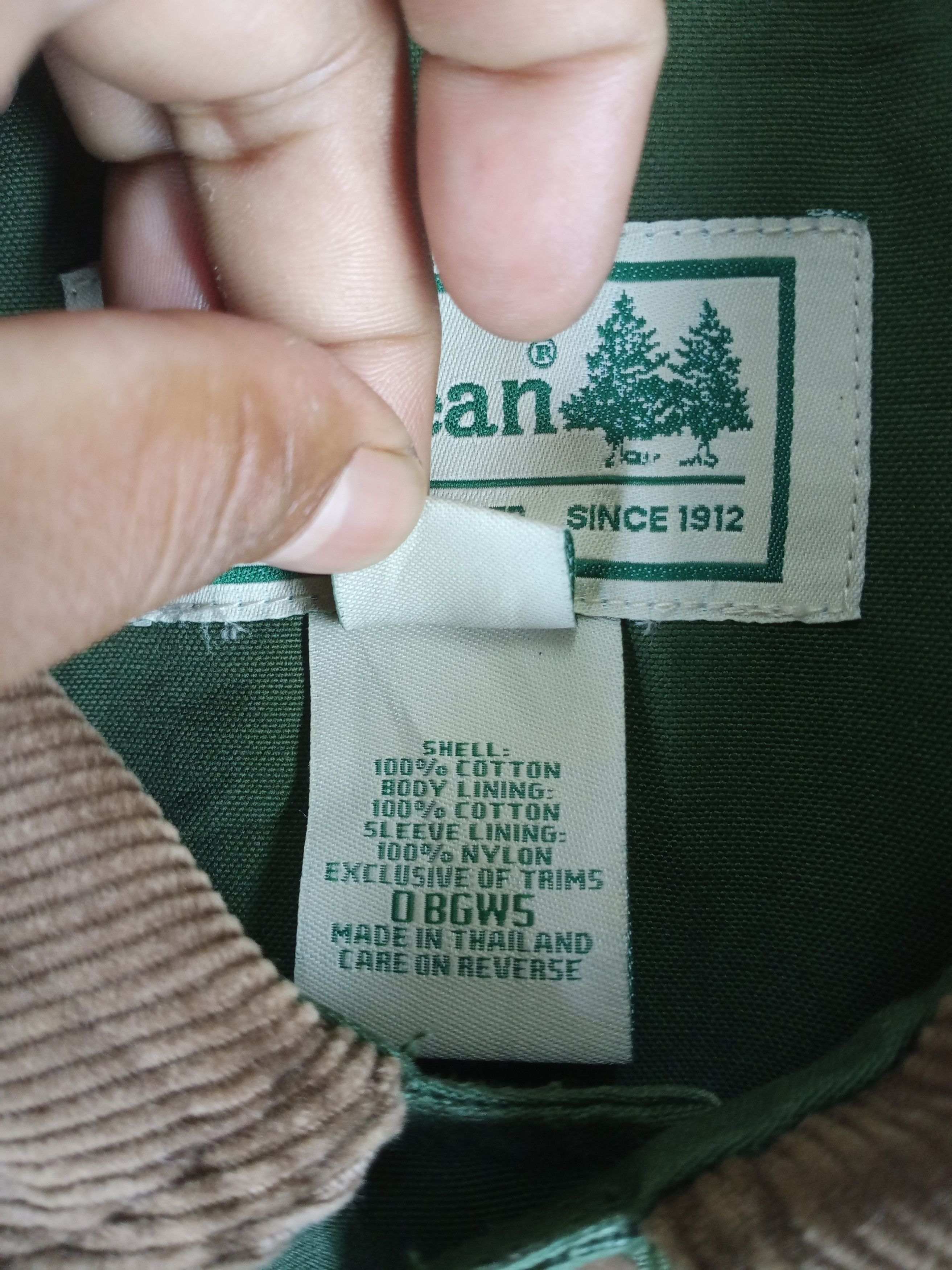 L.L. Bean Rare Vintage L.L. BEAN FREEPORT MAINE Chore Jacket Size US L / EU 52-54 / 3 - 8 Thumbnail