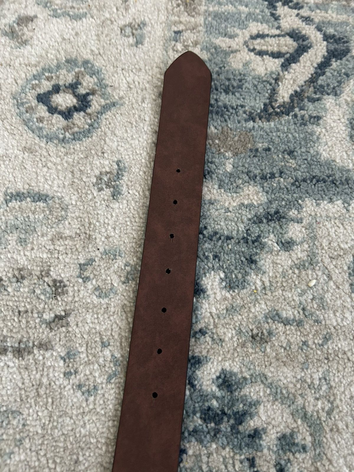 Other Vintage Crusader Knight Tooled Leather Belt Size 34 - 7 Thumbnail