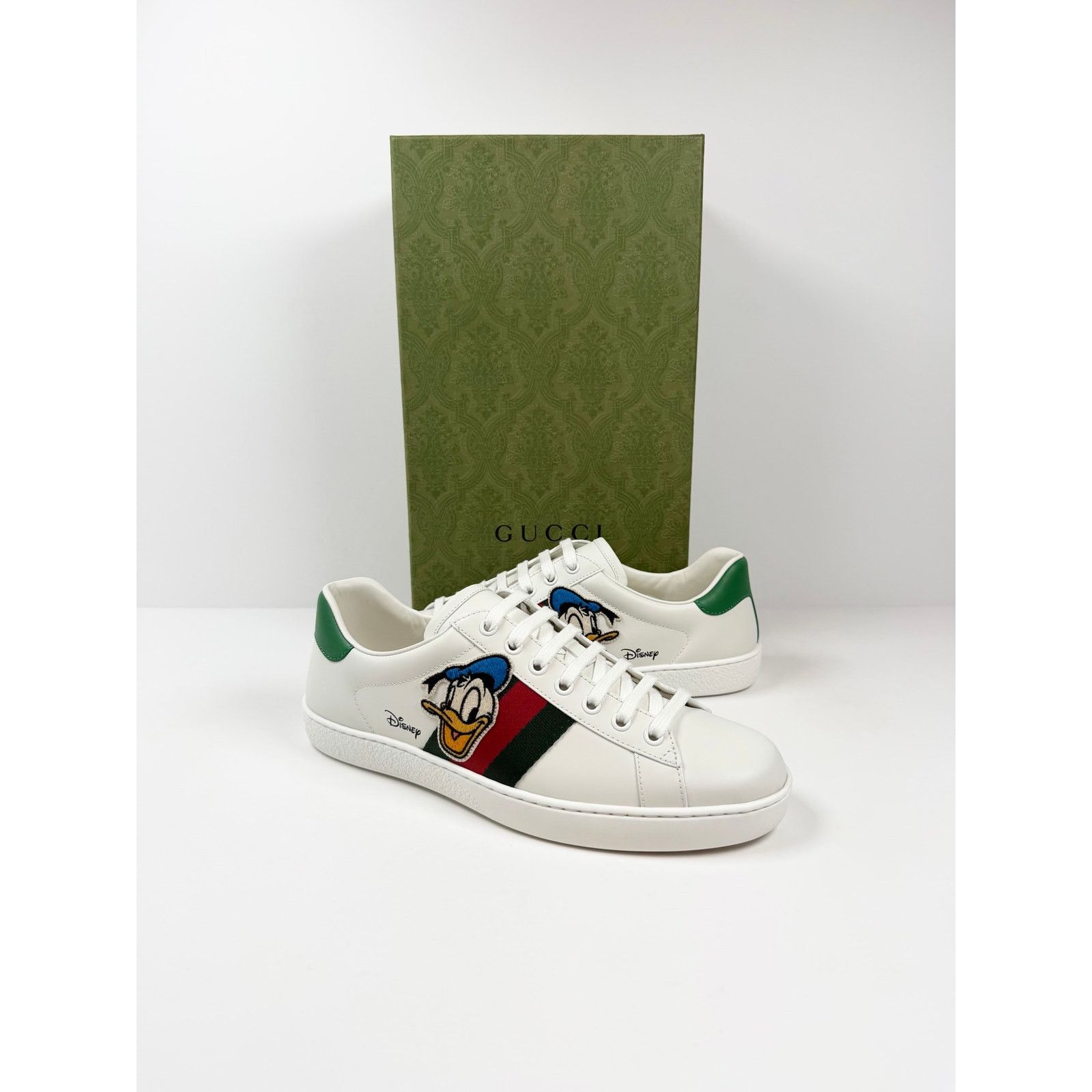 Gucci Size 7.5US - Gucci Ace X Disney Donald Duck NEW Size US 7.5 / EU 40-41 - 3 Thumbnail