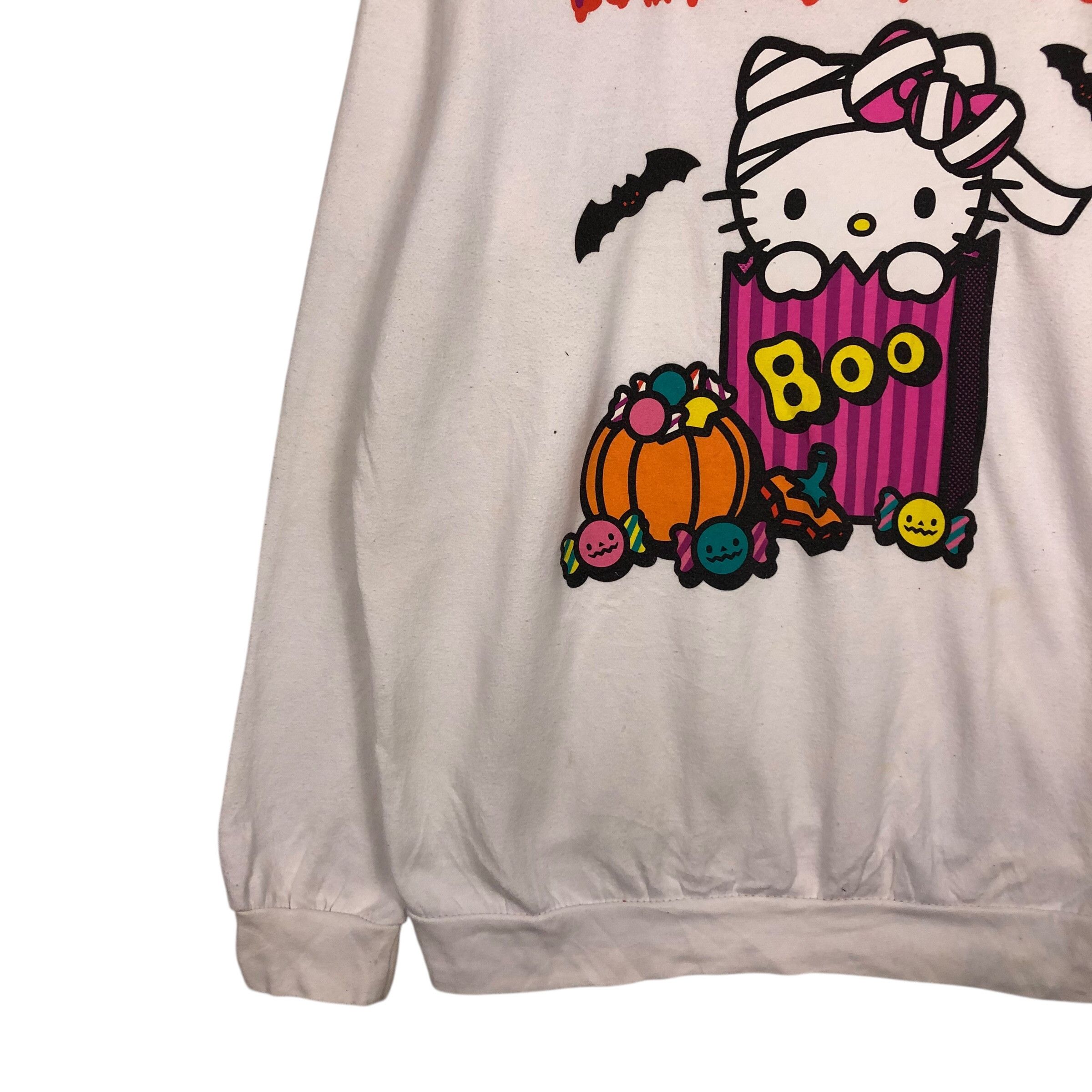 Japanese Brand 📌Vintage Sweatshirt Cewneck Hello Kitty Big Logo Size US M / EU 48-50 / 2 - 5 Thumbnail