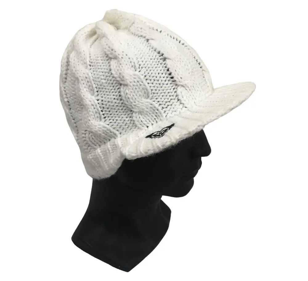 Roxy Small Logo Knit Beanie Hat