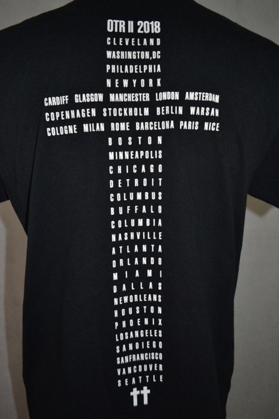 Beyonce × Jay-Z × Vintage OTR II On the Run II Tour tee Jay-z Beyonce M Size US M / EU 48-50 / 2 - 3 Thumbnail