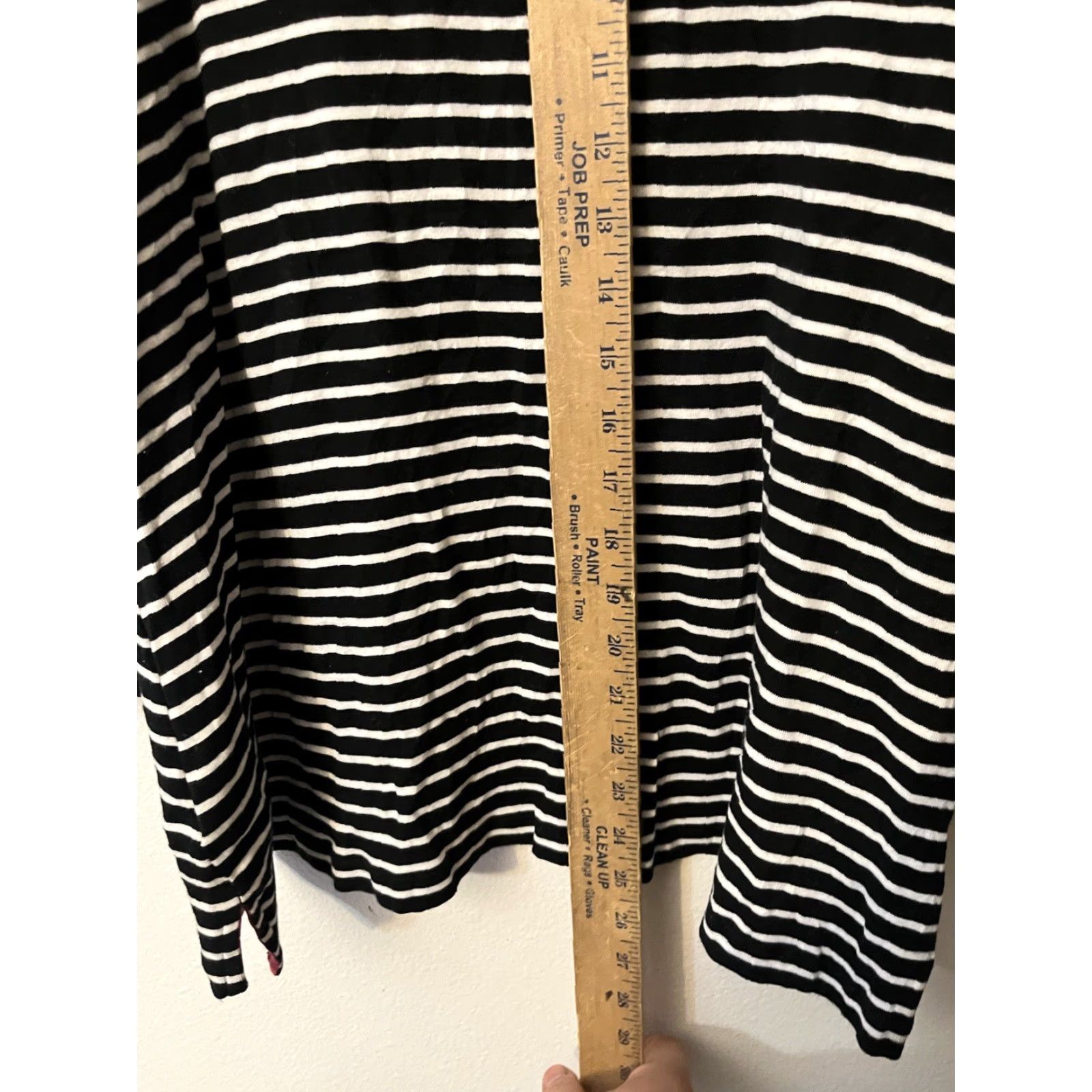 Jones New York JONES New York Signature Pullover 1/4 Zip Striped Black White XXL Women's Size XXL / US 16-18 / IT 52-54 - 5 Thumbnail