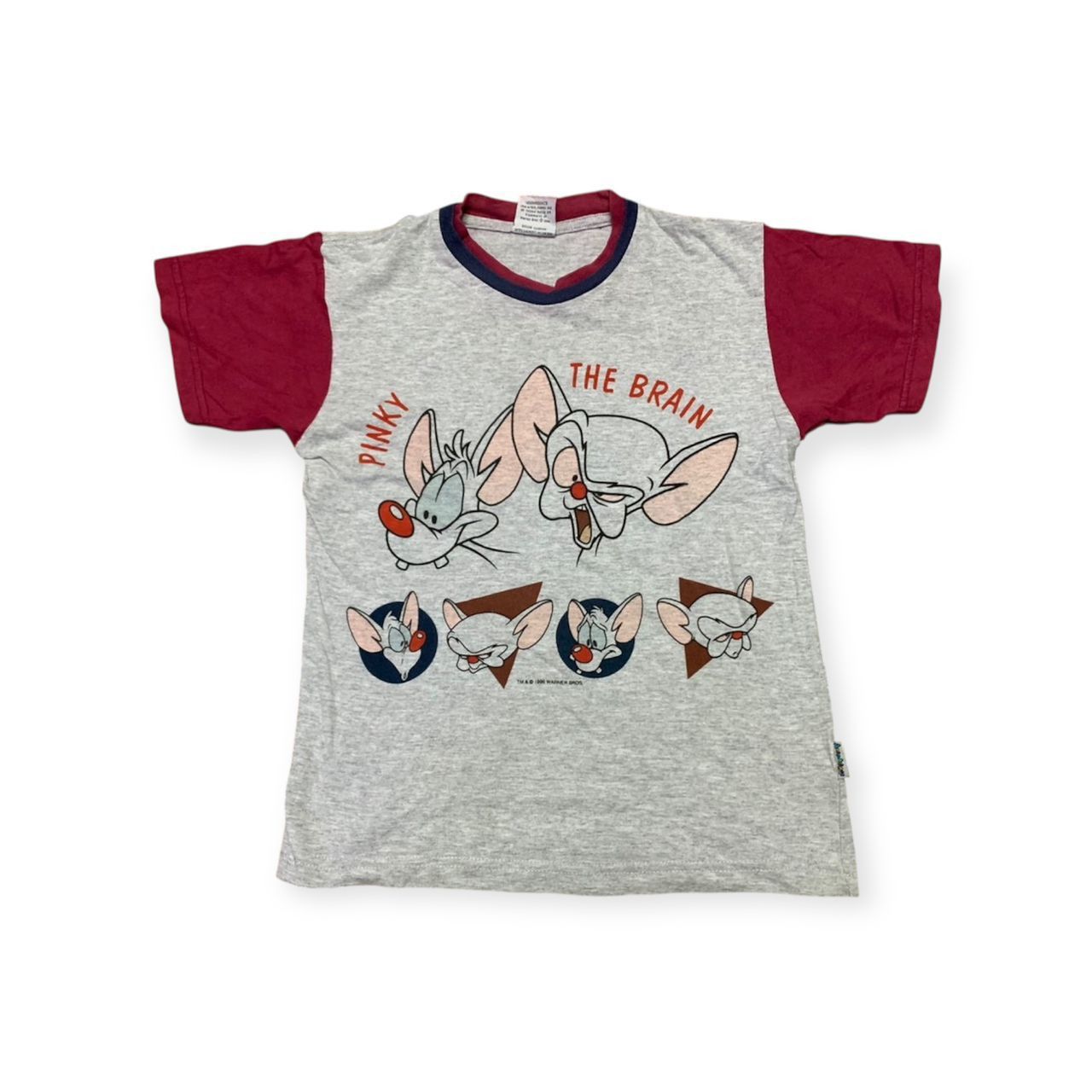 Cartoon Network VINTAGE WARNER BROS PINKY AND THE BRAIN KIDS SHIRT Size US XXS / EU 40 - 1 Thumbnail