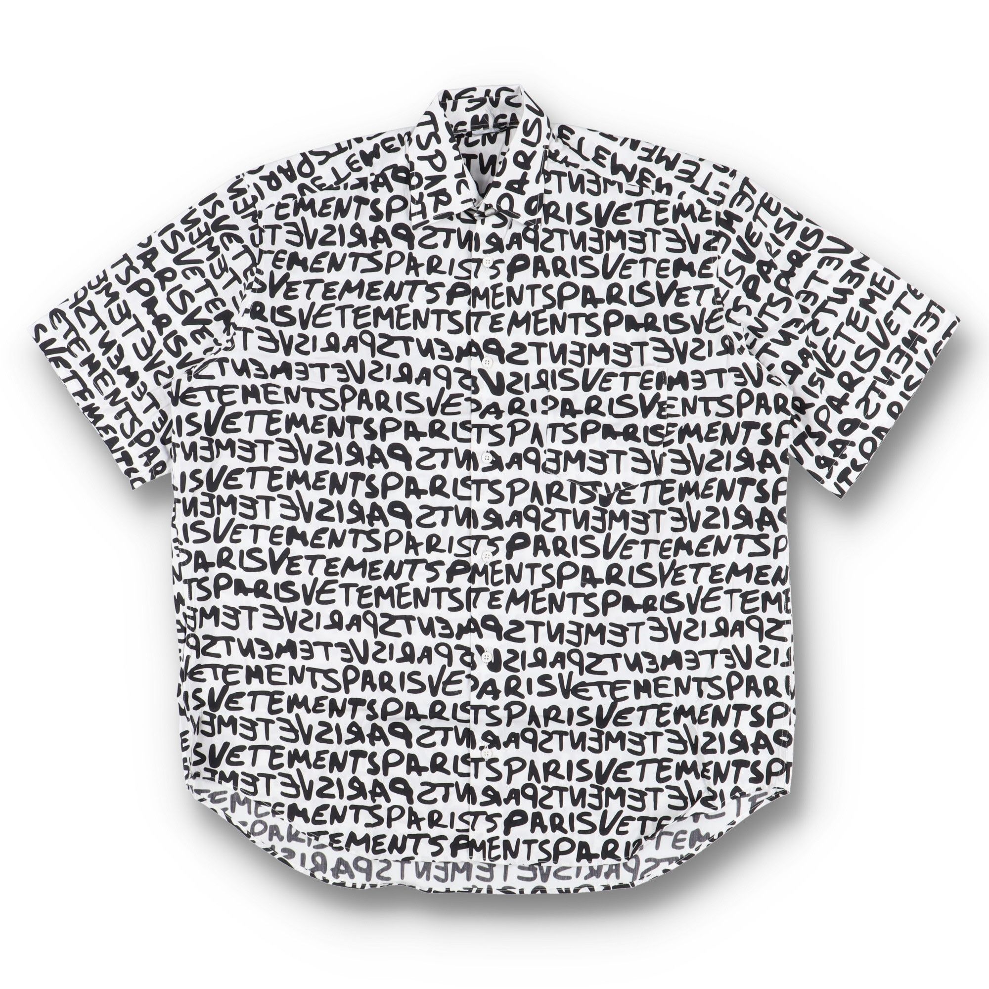 Vetements Vetements Oversized Logo-print Shirt | Grailed