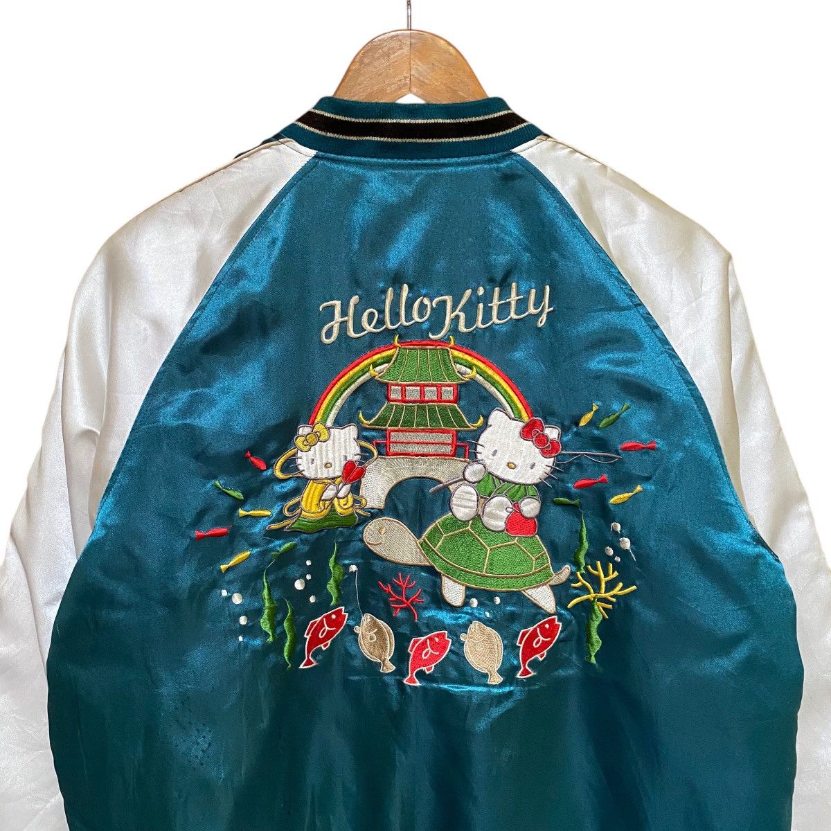 Japanese Brand × Vintage 💥VINTAGE HELLO KITTY SUKAJAN JACKET Size US M / EU 48-50 / 2 - 9 Thumbnail