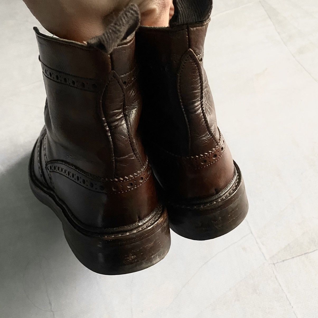 Tricker's Tricker’s Stow Boot Stephy 5676 Leather Brown Boots Size US 6.5 / EU 39-40 - 9 Thumbnail