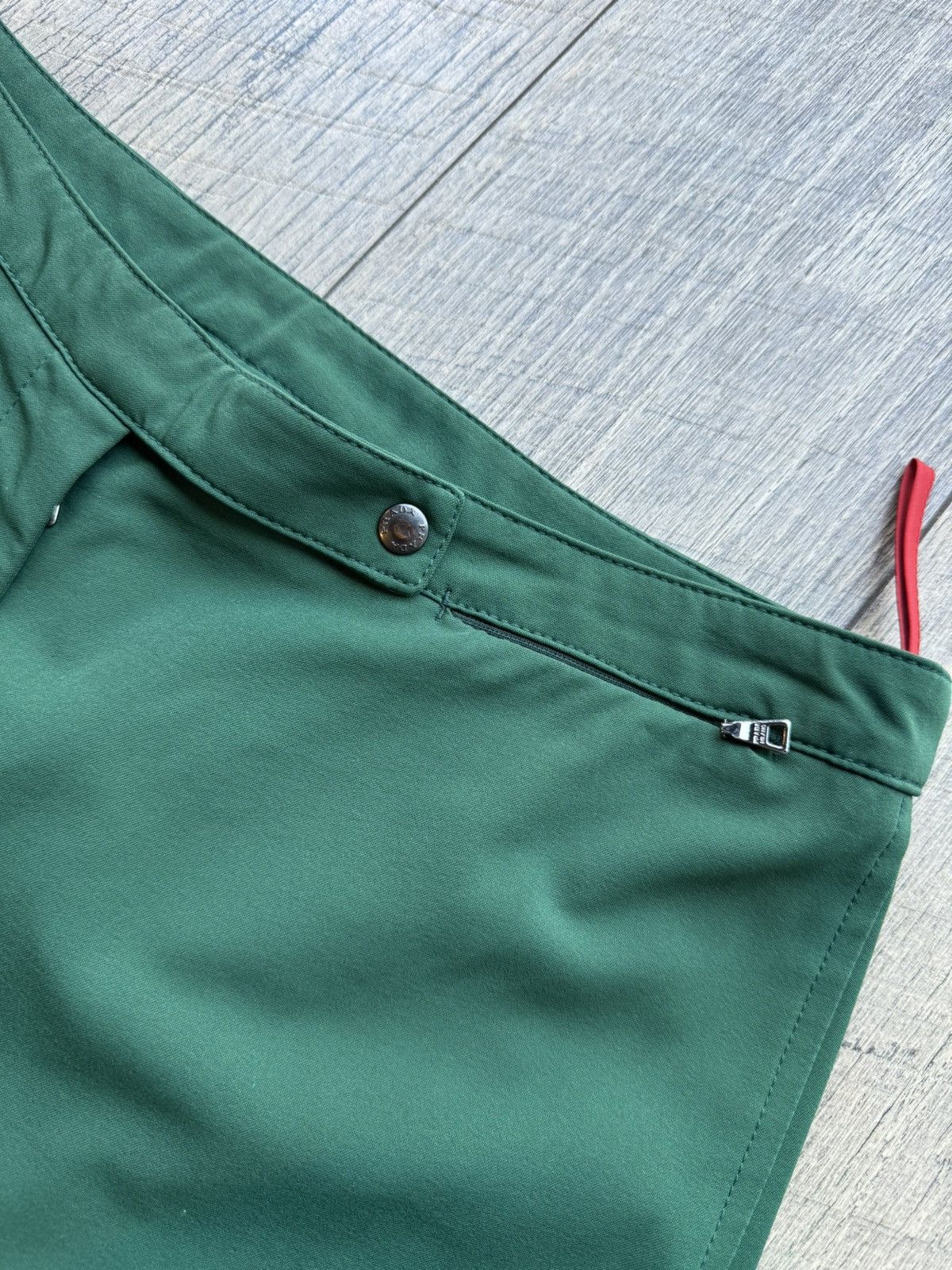 Prada Prada Nylon Casual Green Pants - 42 Size US 31 - 7 Thumbnail