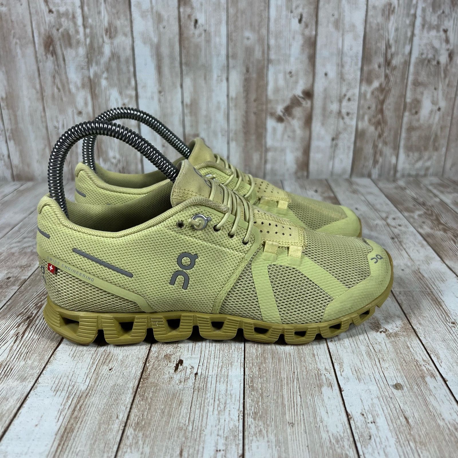 On On Womens Cloud X, Running Shoes Yellow size 5.5 Size US 5.5 / IT 35.5 - 1 Thumbnail