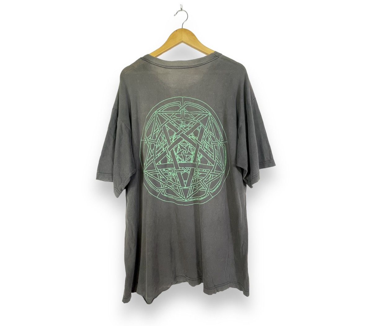 Band Tees × Vintage Vintage Dimmu Borgir Fades Distressed Paper Thin Tee Xlarge Size US XL / EU 56 / 4 - 2 Thumbnail