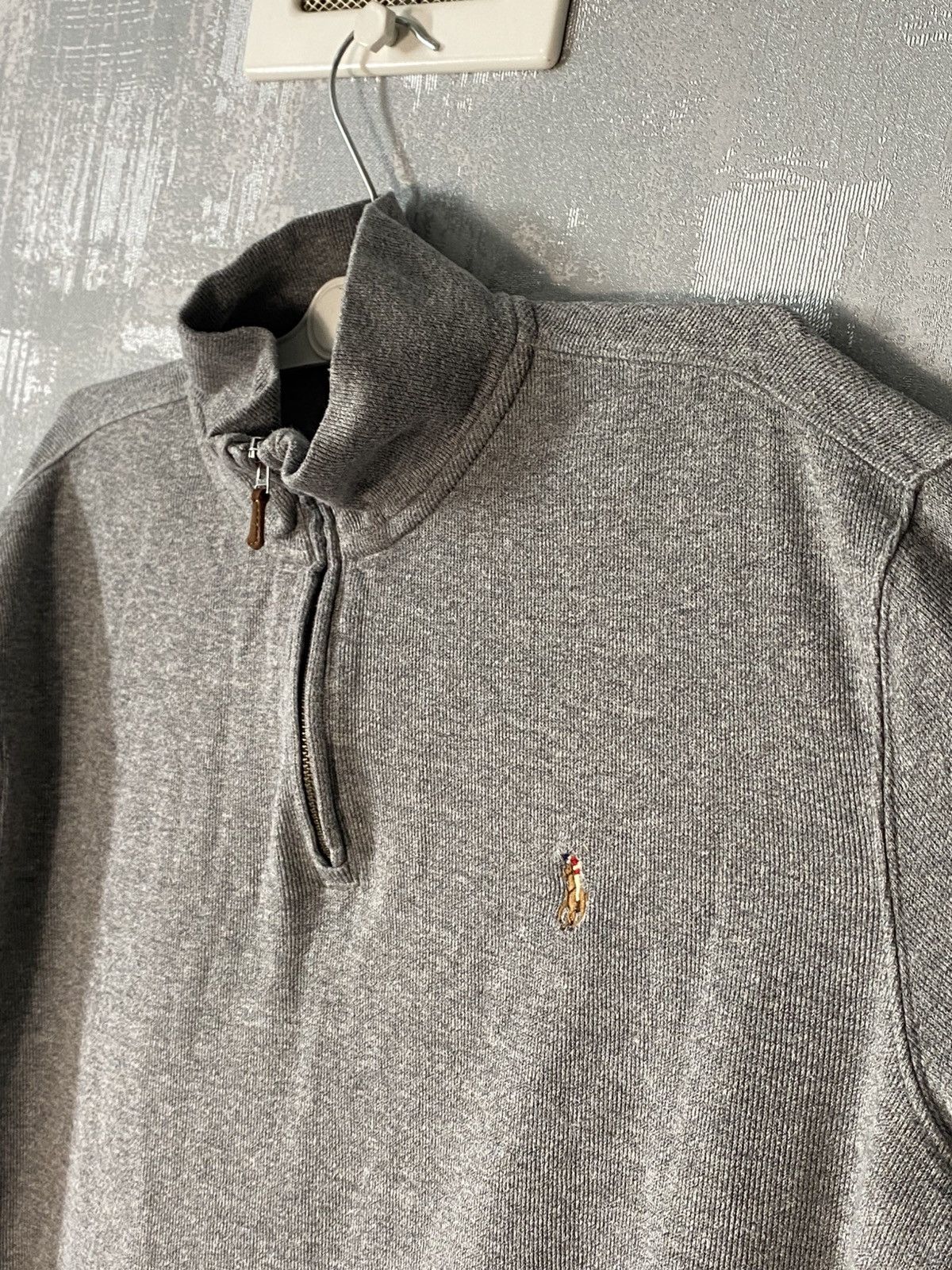 Polo Ralph Lauren × RRL Ralph Lauren × Ralph Lauren Vintage Polo Ralph Lauren 1/4 Zip Sweatshirt Sweater Mens Size US M / EU 48-50 / 2 - 2 Thumbnail
