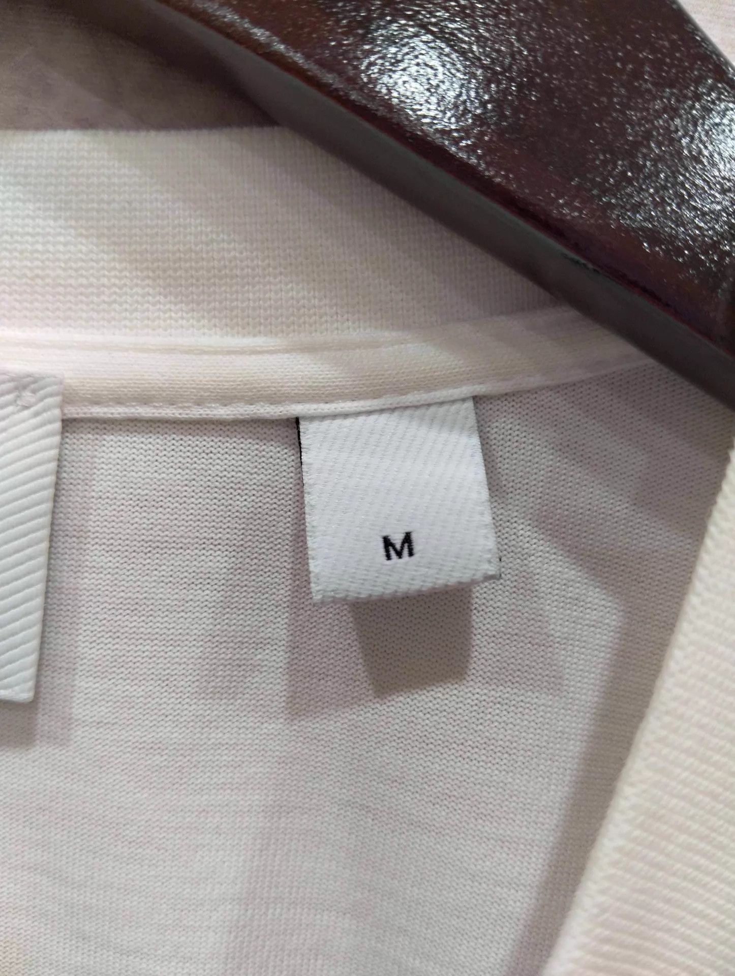 Burberry Burberry logo white short sleeve M Size US M / EU 48-50 / 2 - 5 Thumbnail