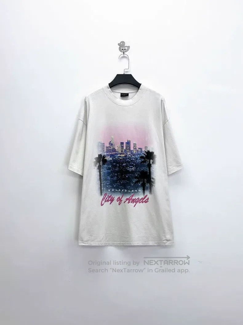 Balenciaga Balenciaga Angel City Night Scene Graffiti Fissured Letter Size US L / EU 52-54 / 3 - 1 Thumbnail