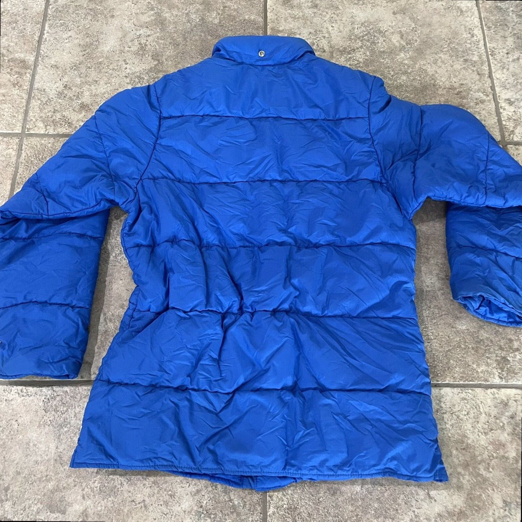 Vintage VINTAGE Woolrich Puffer Jacket Mens Medium Blue Size US M / EU 48-50 / 2 - 5 Thumbnail
