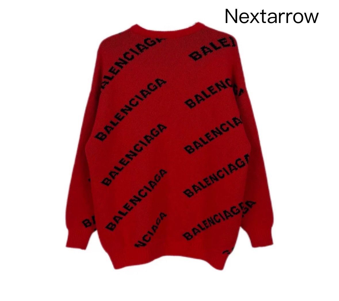 Balenciaga Balenciaga Red Bullet Long Sleeve Sweater 2412-Nextarrow Size US XS / EU 42 / 0 - 2 Thumbnail